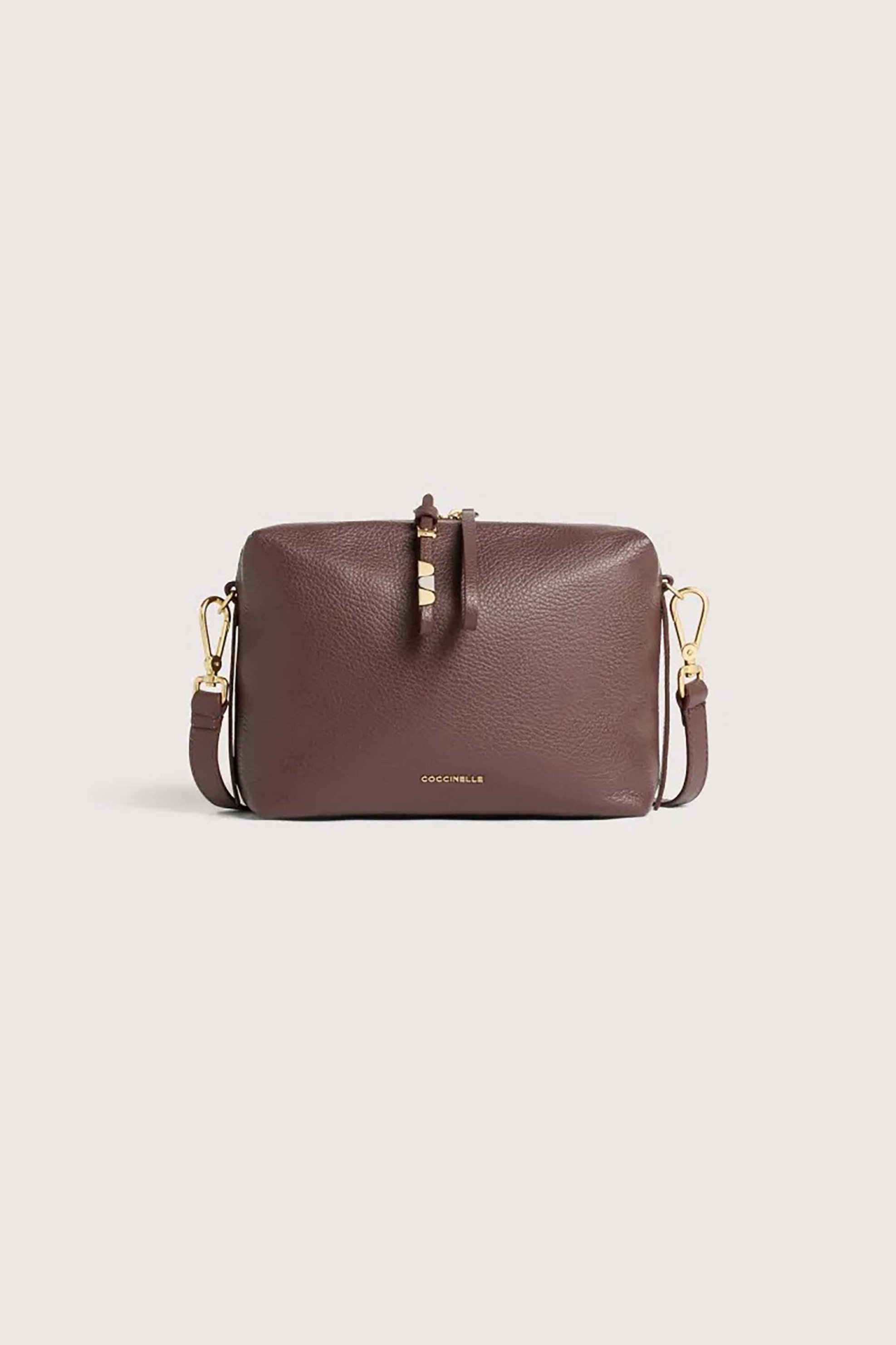 Coccinelle γυναικείο δερμάτινo crossbody 