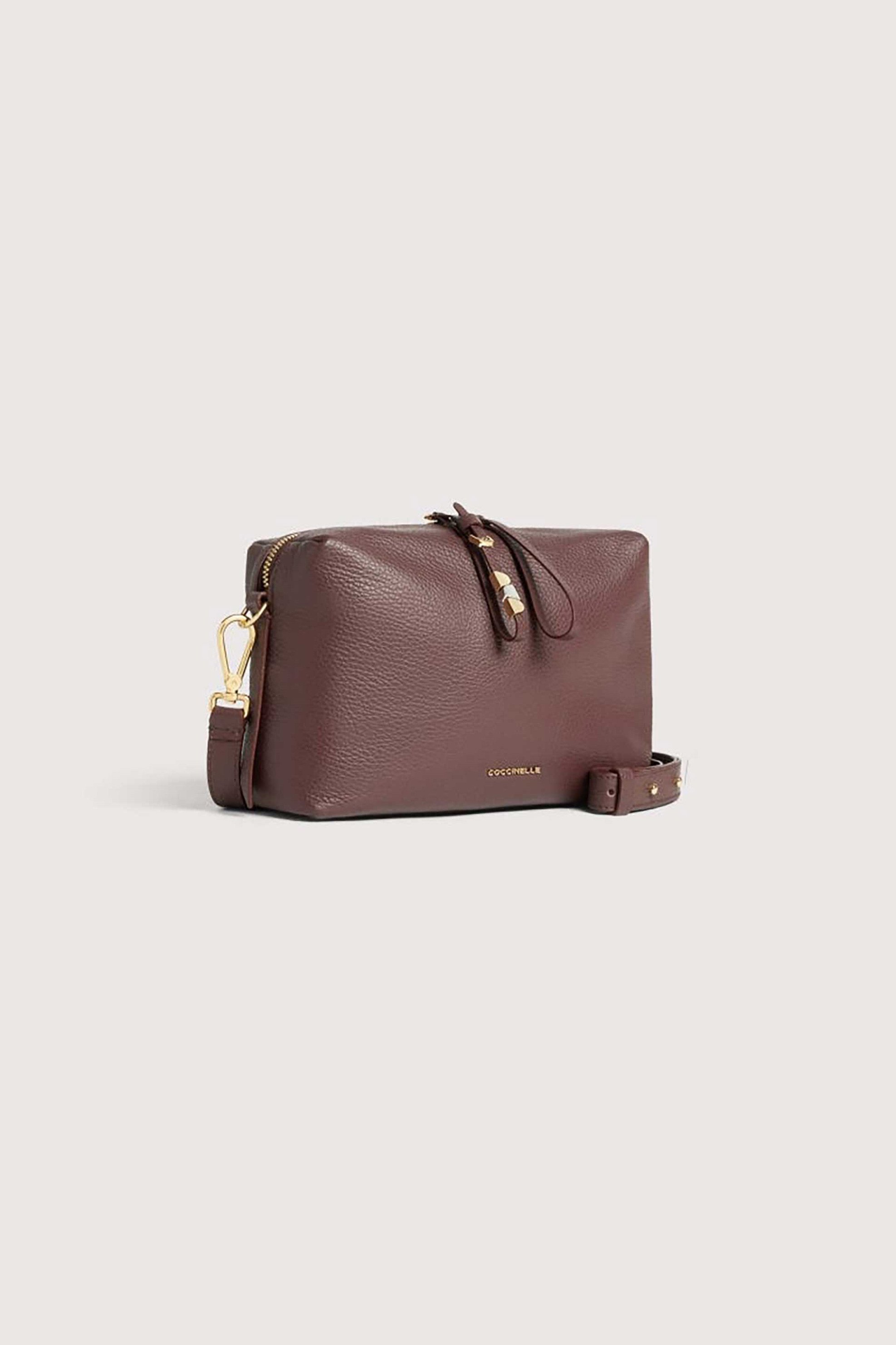 Coccinelle γυναικείο δερμάτινo crossbody 