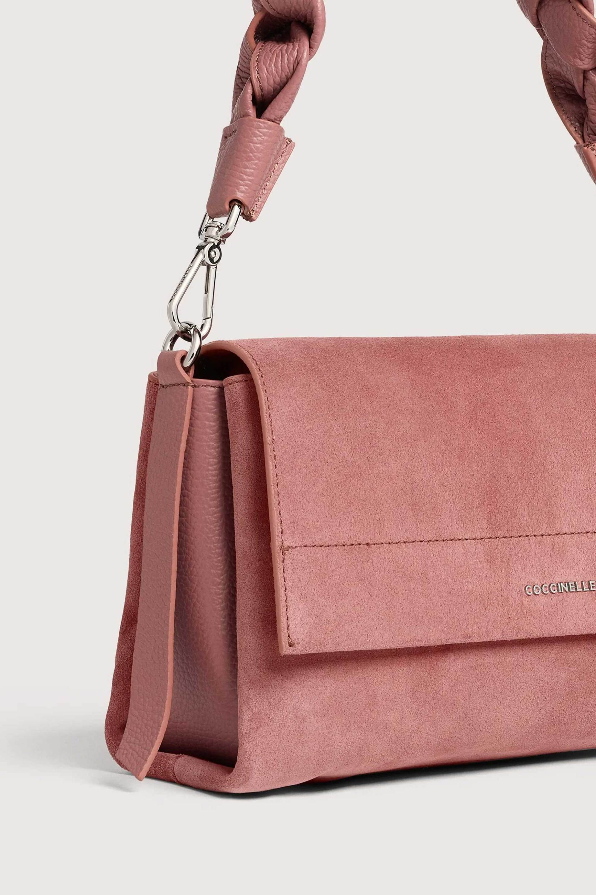 COCCINELLE Coccinelle γυναικεία τσάντα ώμου "Boheme Small" - E1P6P-120101 Ροζ - 3