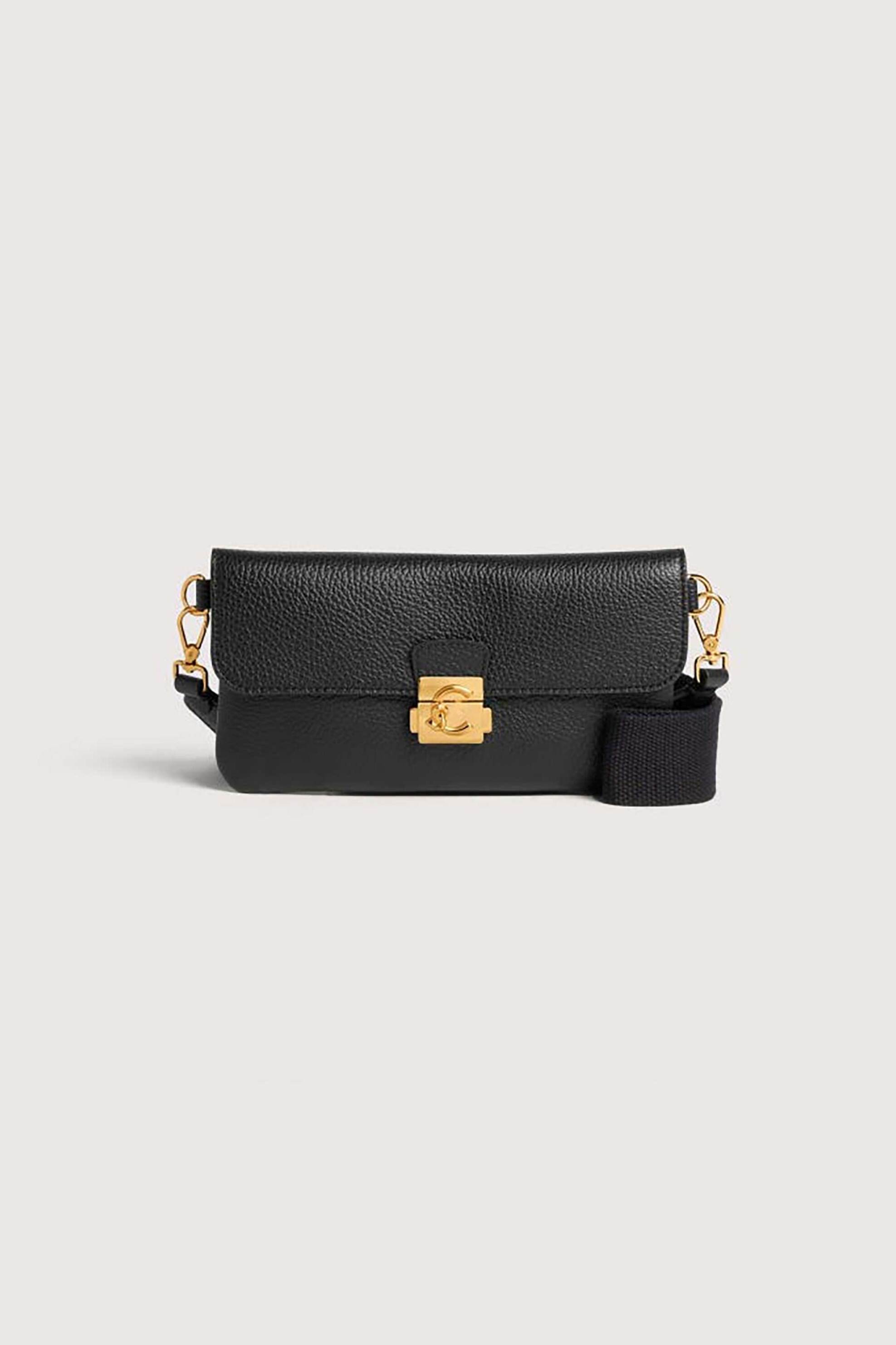 Coccinelle γυναικεία δερμάτινη τσάντα crossbody 