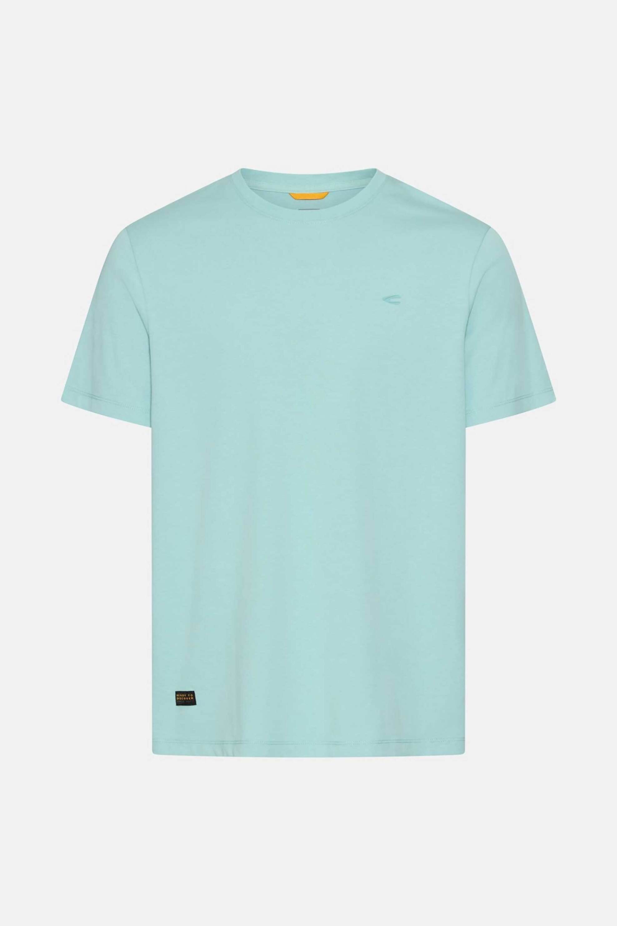 Camel Active Ανδρικό T-Shirt με Κεντημένο Monogram Regular Fit - C261-409700-7T07 Πράσινο Aqua