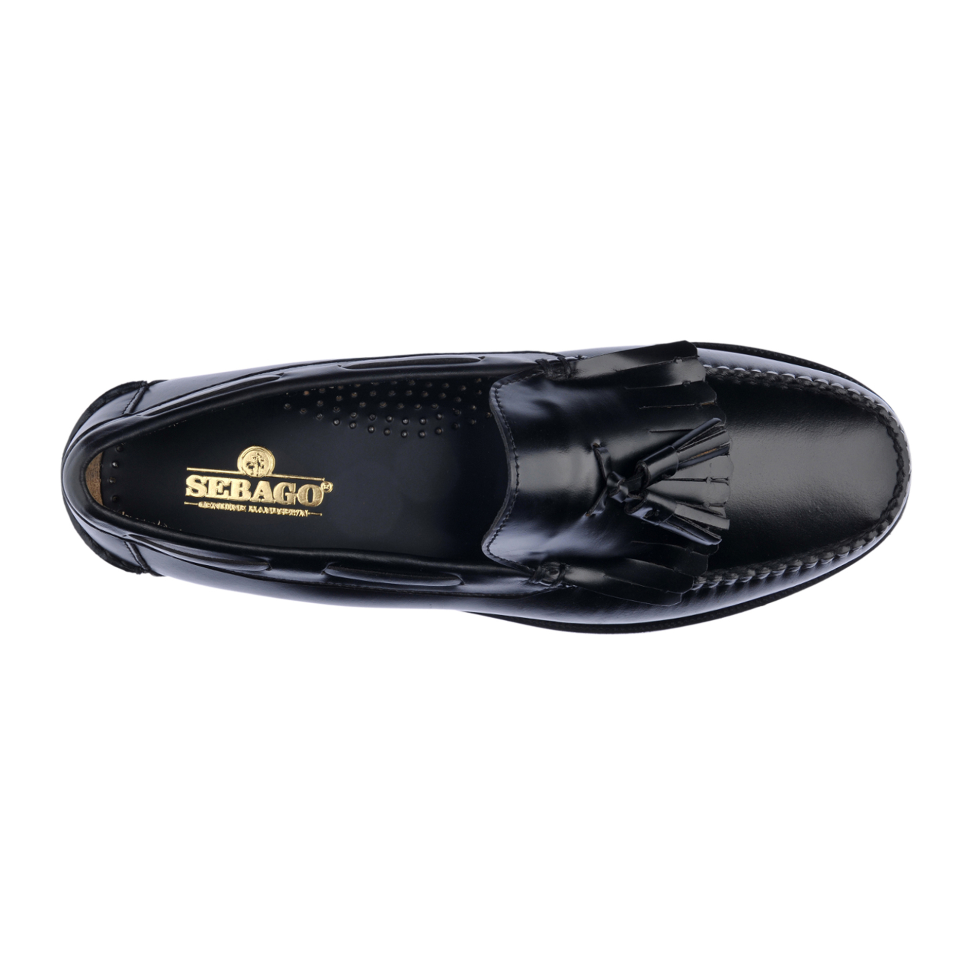 Sebago® ανδρικά loafers δερμάτινα "Paul" - L7001580-902 Μαύρο φωτογραφία