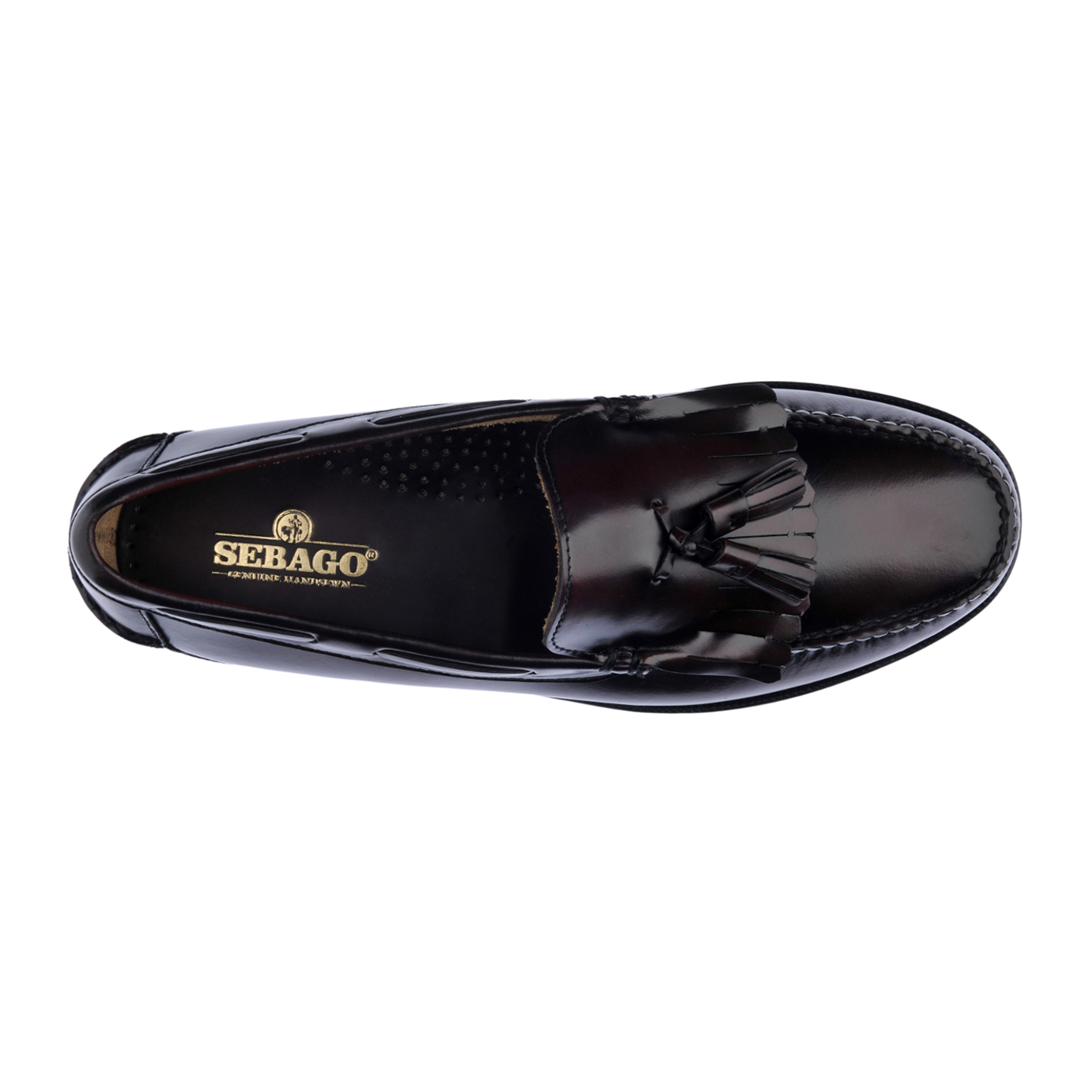 Sebago® ανδρικά loafers δερμάτινα "Paul" - L7001580-903 Μπορντό φωτογραφία
