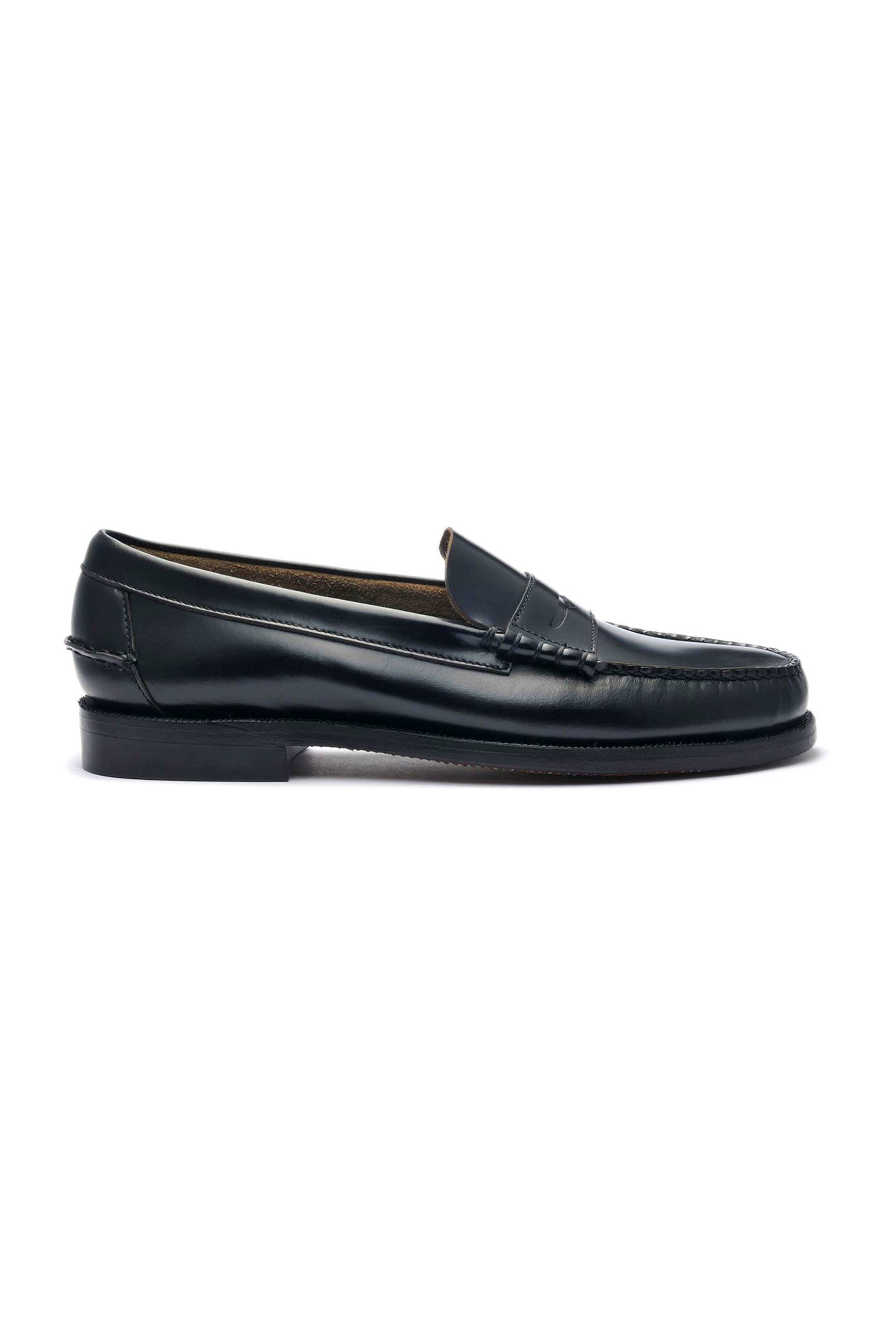 Ανδρική Μόδα > Ανδρικά Παπούτσια > Ανδρικά Μοκασίνια & Loafers Sebago® ανδρικά penny loafers δερμάτινα "Classic Dan " - L7000300-902W Μαύρο
