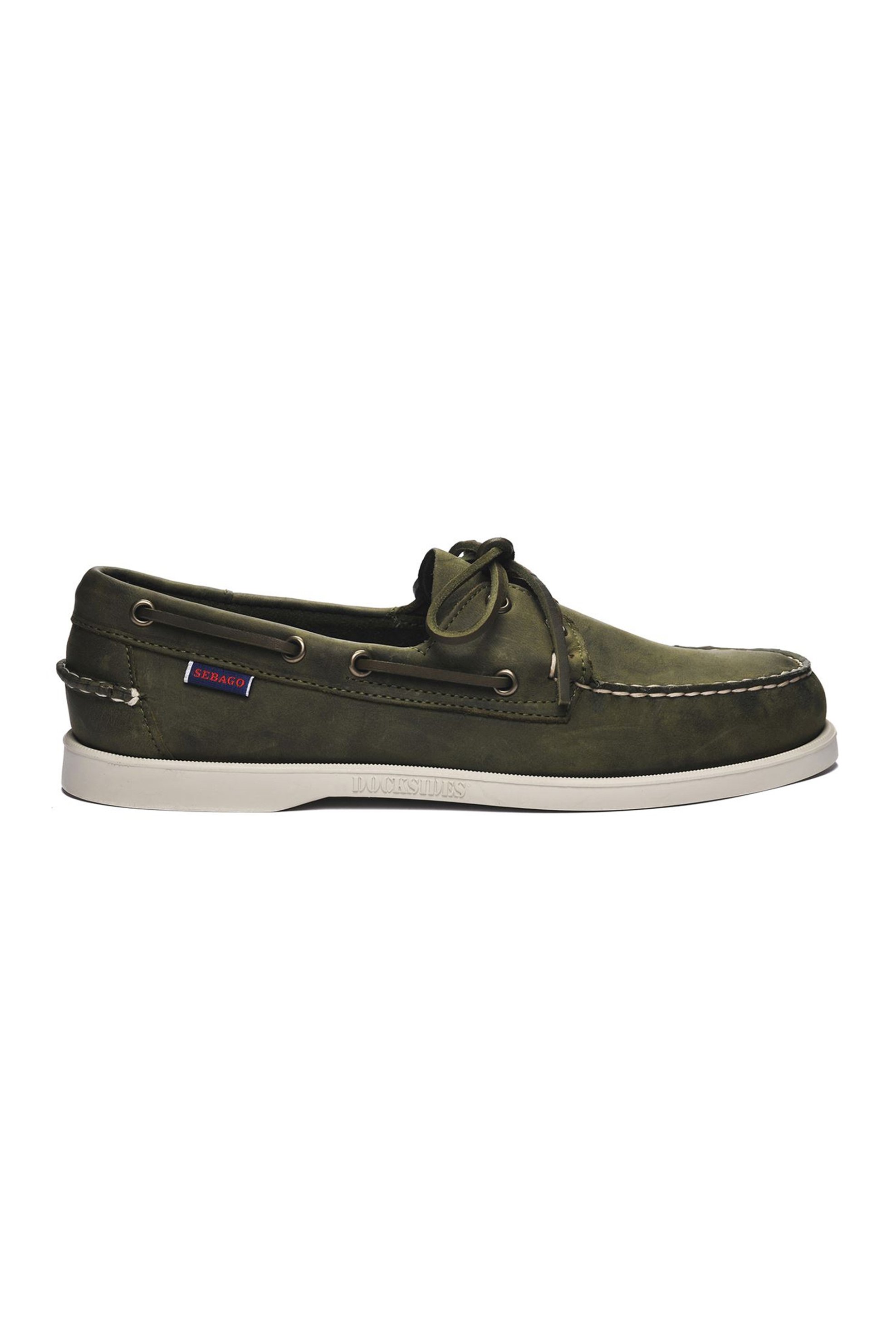 Sebago® ανδρικά boat παπούτσια "Docksides Portland Crazy H" - L70015H0-909R Λαδί