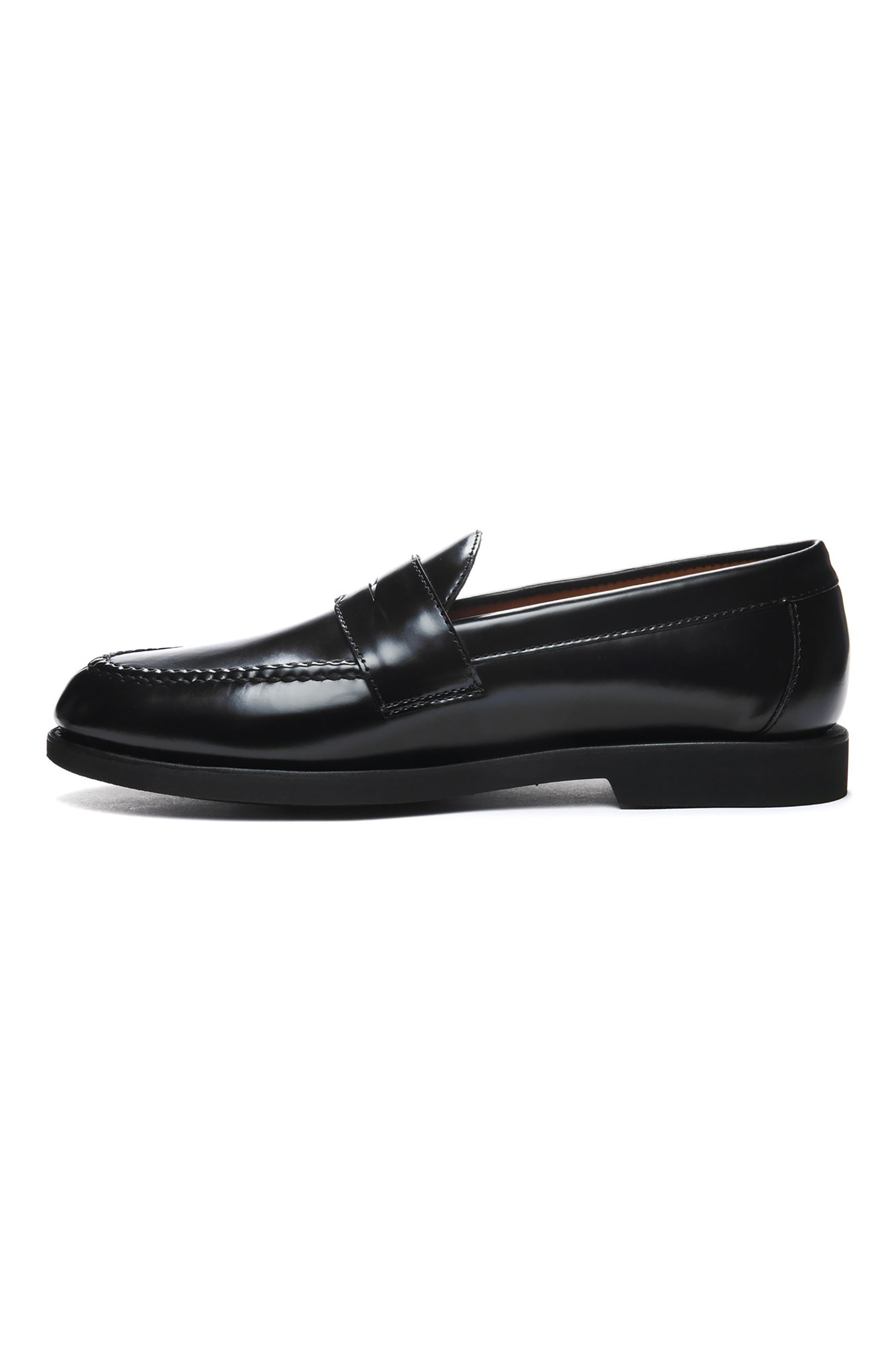 Sebago® ανδρικά loafers δερμάτινα ''Ryan Brushed Polaris'' - L771175W-902R Μαύρο φωτογραφία