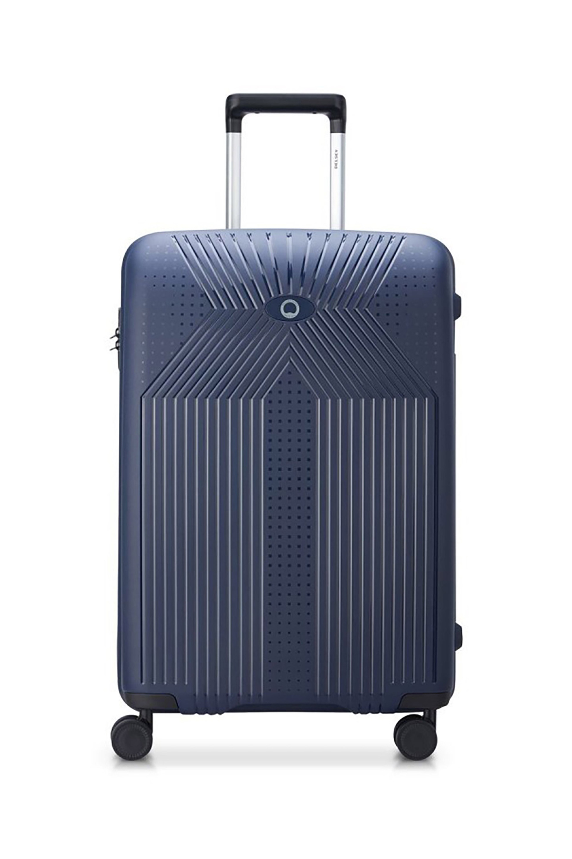 DELSEY Delsey unisex βαλίτσα medium hard μονόχρωμη με γεωμετρικό σχέδιο "Ordener" 66 x 43,5 x 25,5 cm - 384681002