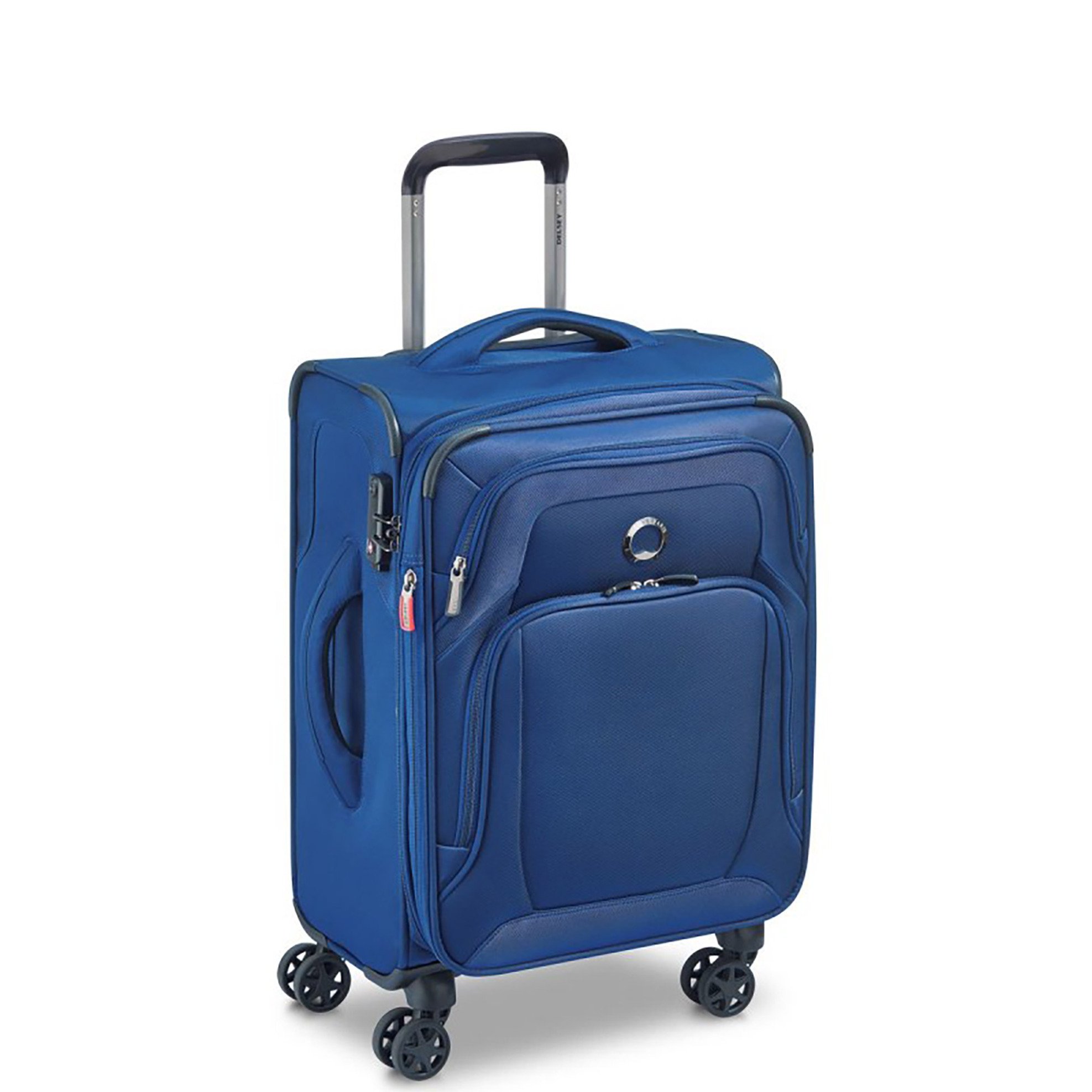 Delsey unisex βαλίτσα καμπίνας expandable soft μονόχρωμη με διπλές ρόδες "Optimax" 55 x 36,5 x 24 - 26 cm - 328580102T9 φωτογραφία
