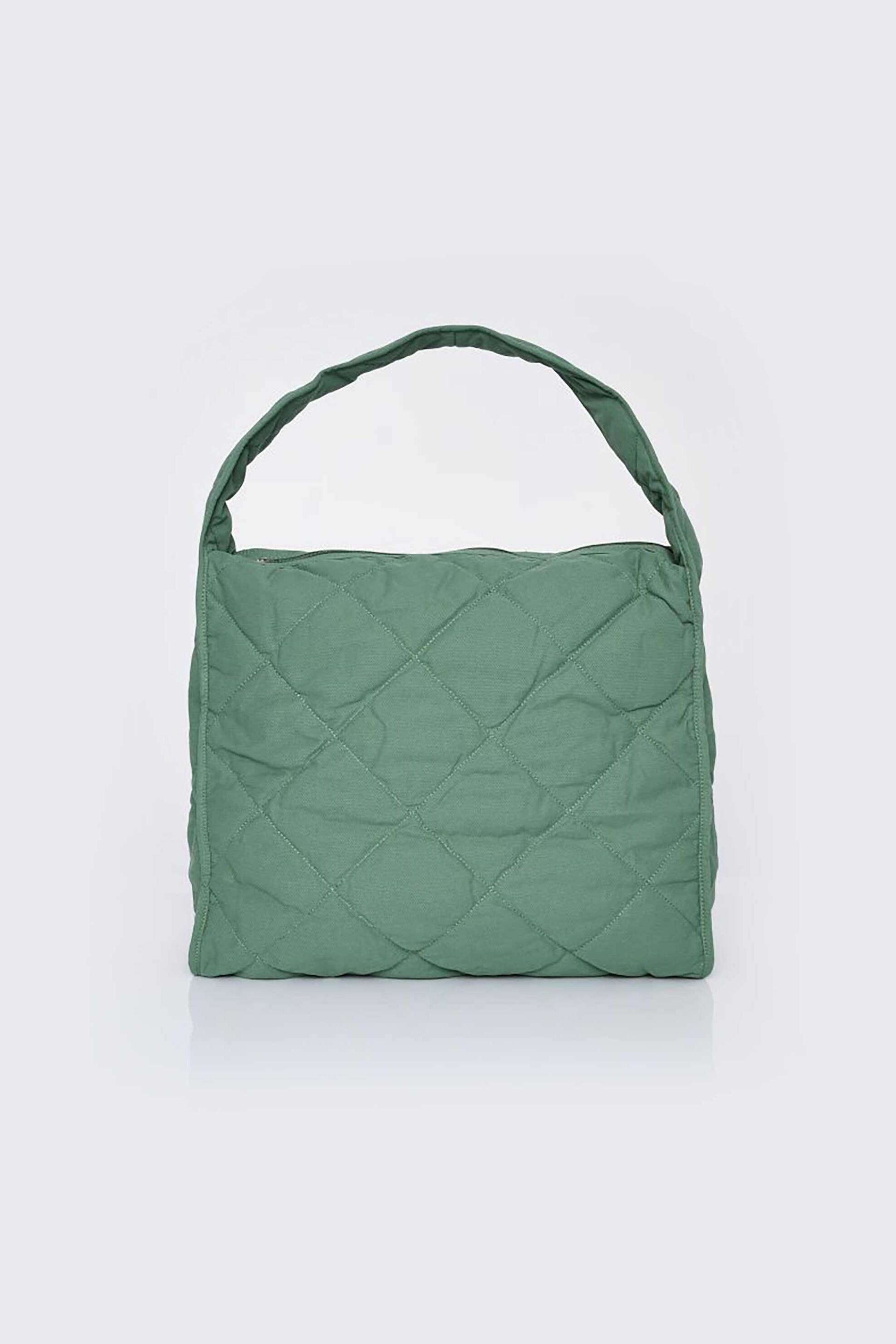 Γυναικεία Ρούχα & Αξεσουάρ > Γυναικείες Τσάντες > Γυναικείες Τσάντες Ώμου & Shopper Bags 'ALE γυναικεία τσάντα shopper με καπιτονέ σχέδιο - 8T21619 Πράσινο