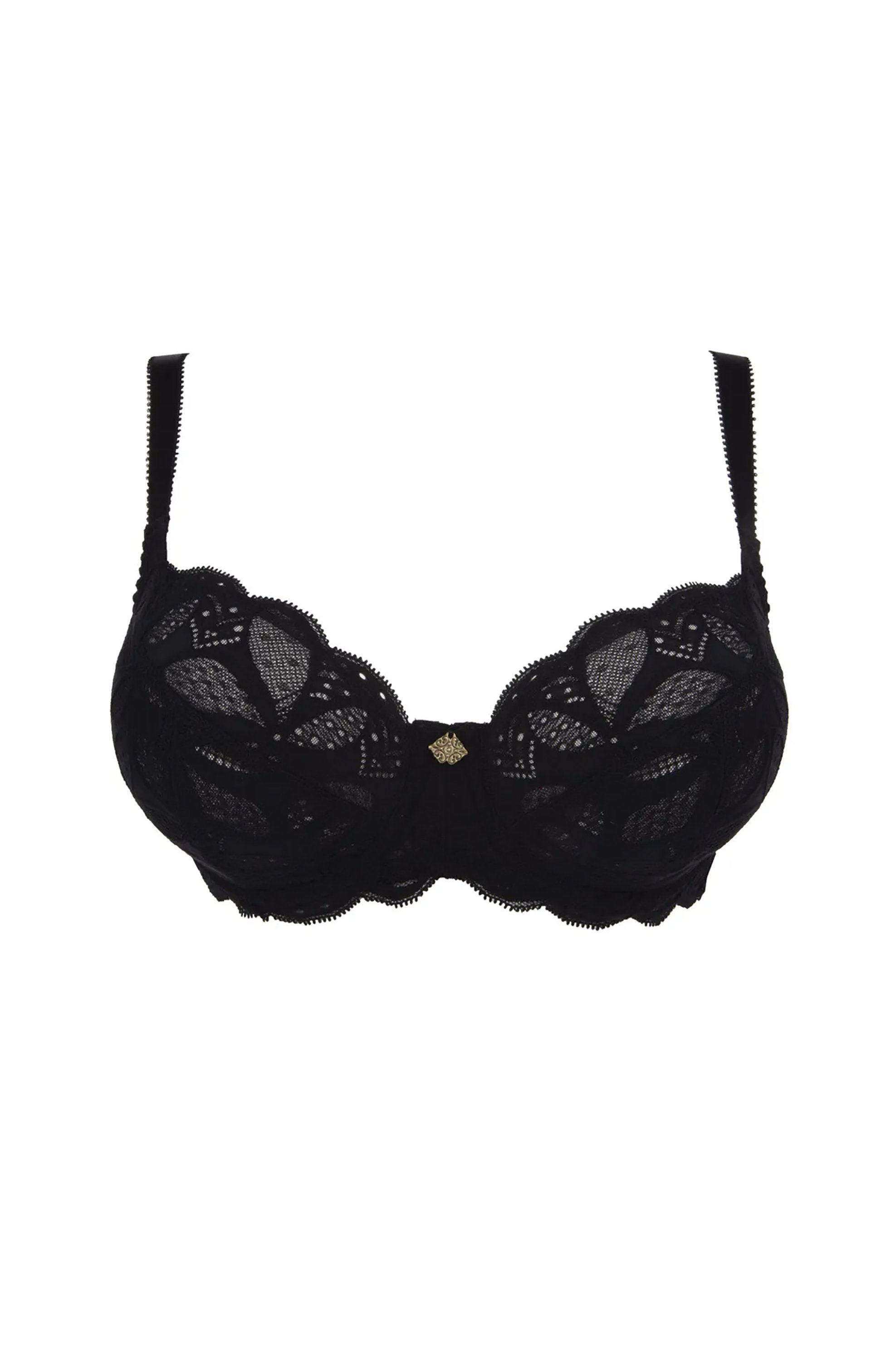  Antigel by Lise Charmel γυναικείο σουτιέν με δαντέλα Cup F - FCH2817F Μαύρο 2025