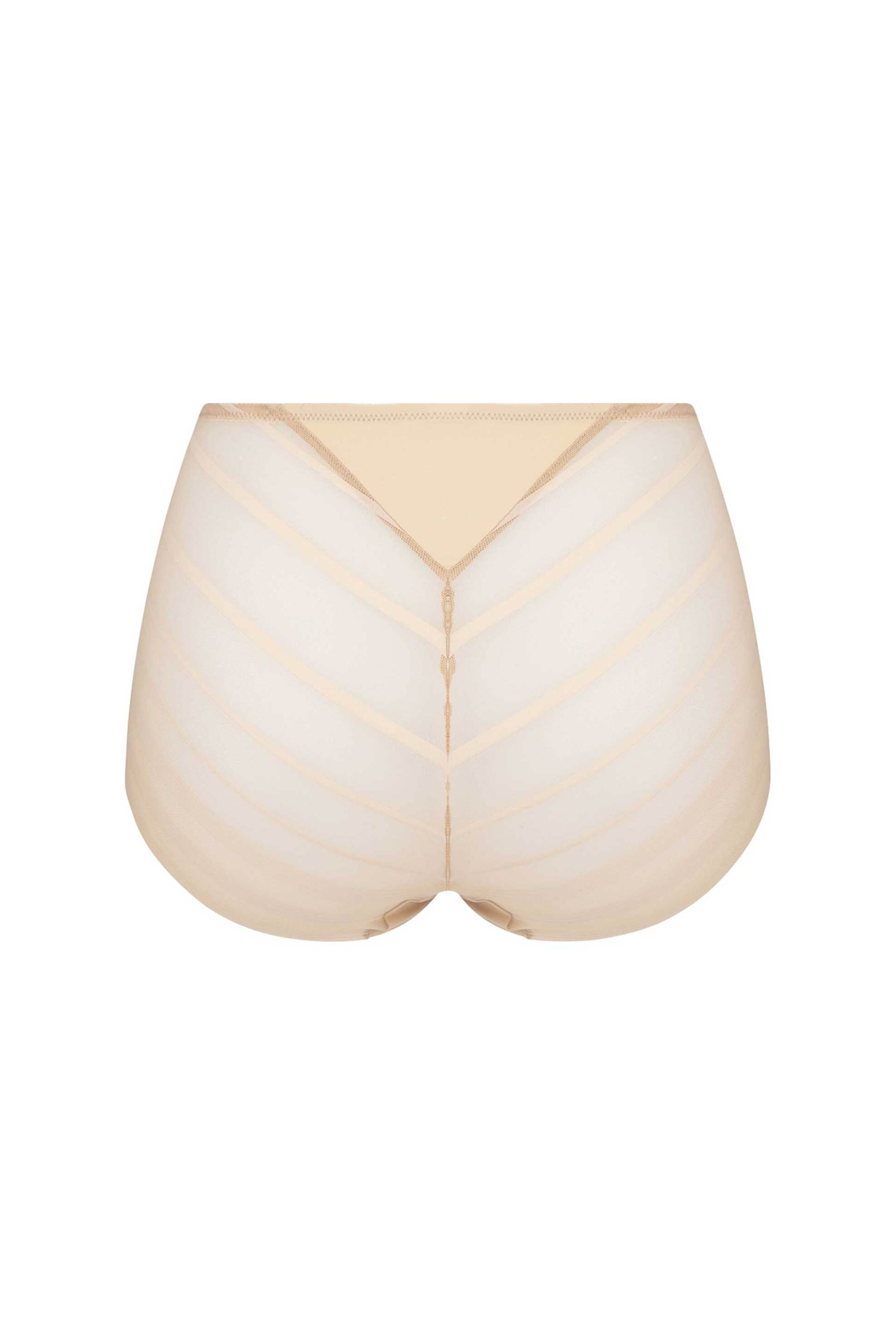 Antigel by Lisa Charmel γυναικείο εσώρουχο culotte με ριγέ διαφάνεια περιμετρικά - ECJ0614 Nude φωτογραφία