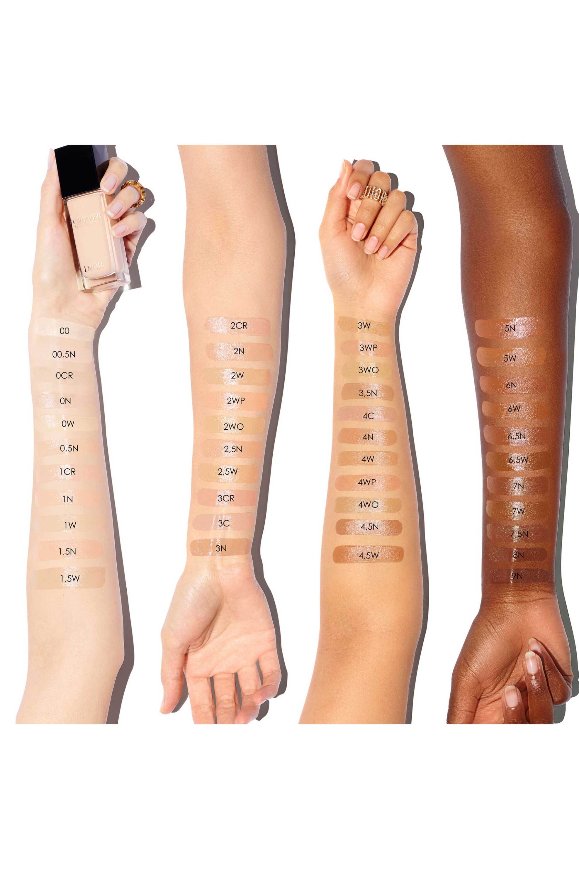 Dior Forever Skin Glow 24h Hydrating Radiant Foundation - Clean 30 ml - C023600032 3CR Cool Rosy φωτογραφία