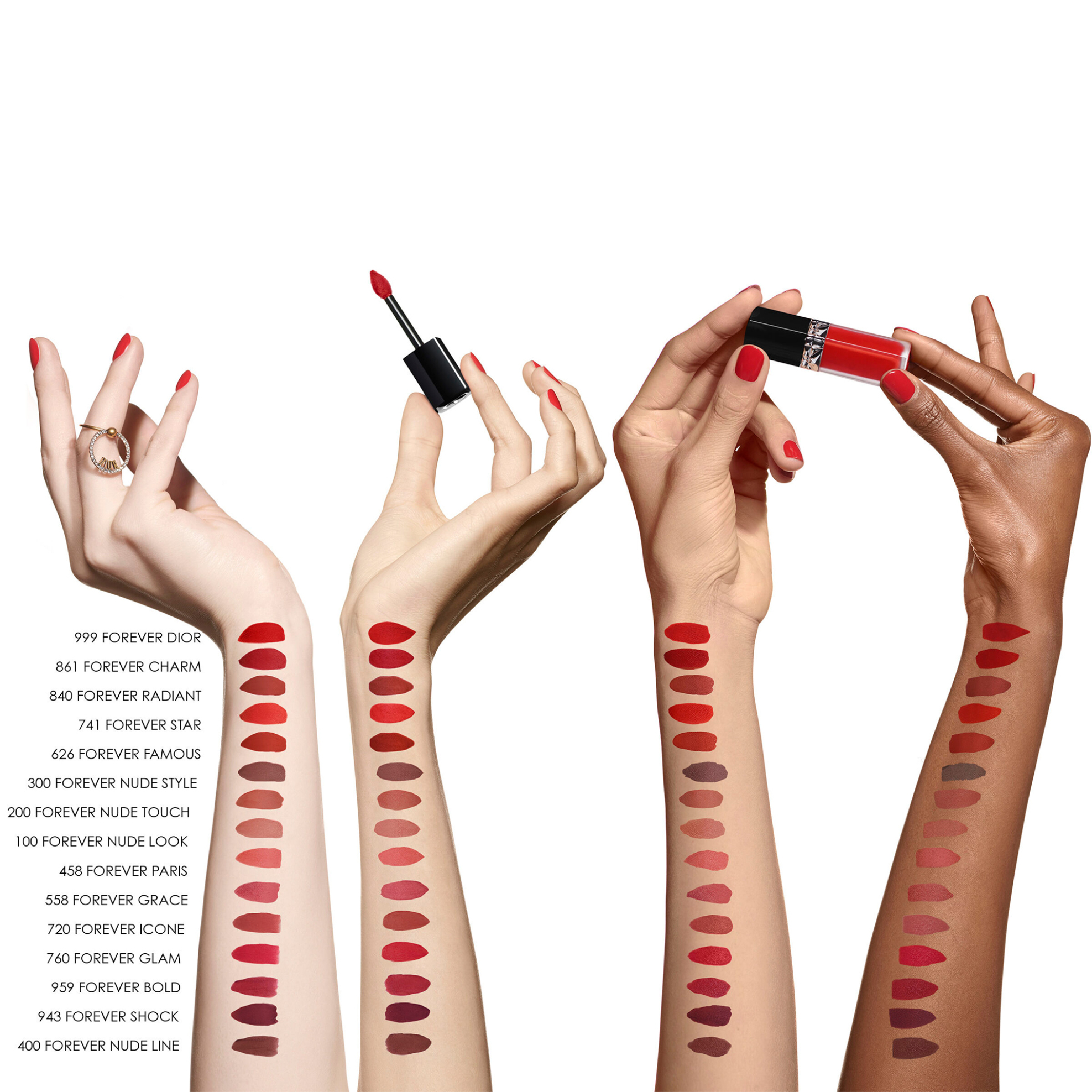 Dior Rouge Dior Forever Liquid Transfer-Proof Liquid Lipstick - Ultra-Pigmented Matte - Weightless Comfort 720 Forever Icone - C025400720 φωτογραφία