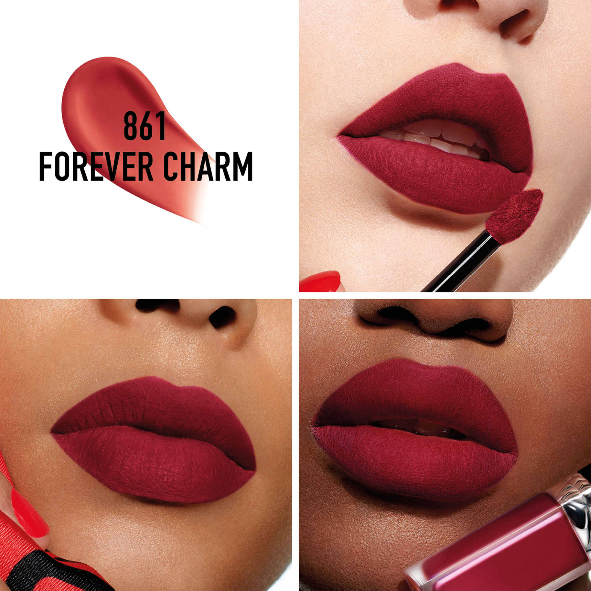 Dior Rouge Dior Forever Liquid Transfer - Ultra - Pigmented Matte - C025400861 861 Forever Charm φωτογραφία