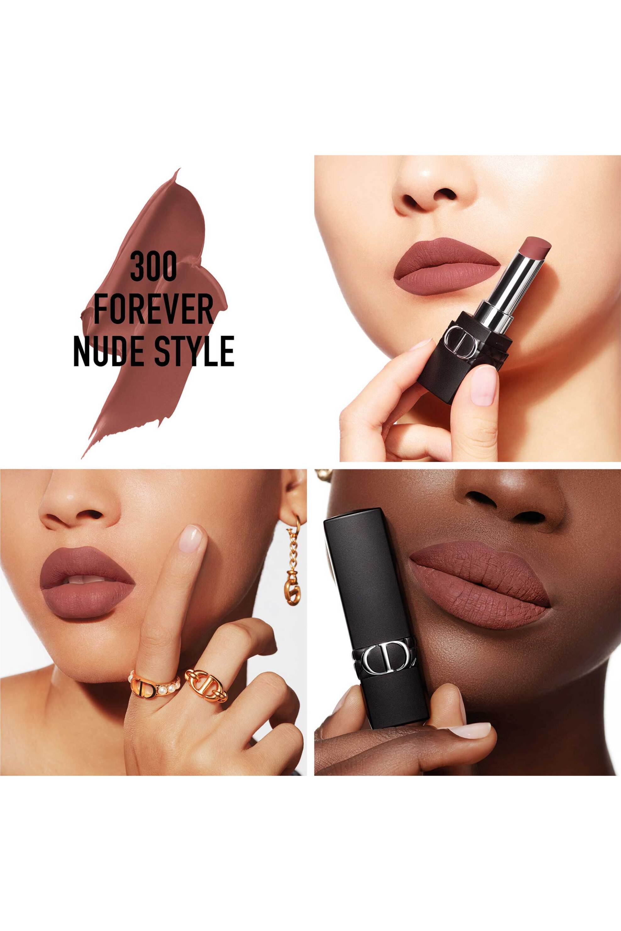 Dior Rouge Dior Forever - Transfer - Proof Lipstick - Ultra Pigmented Matte - C030800300 300 Forever Nude Style φωτογραφία