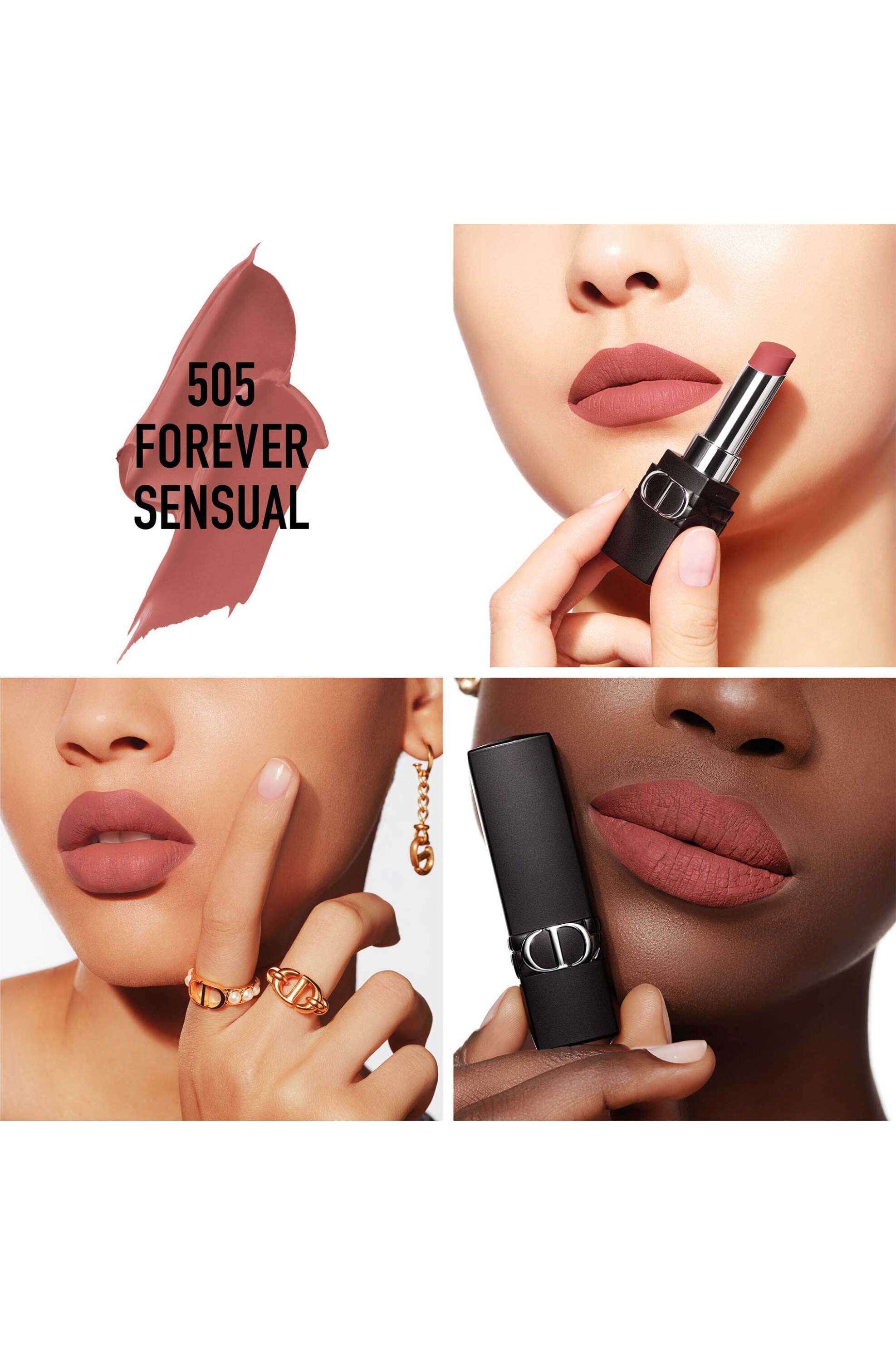 Dior Rouge Dior Forever - Transfer - Proof Lipstick - Ultra Pigmented Matte - C030800505 505 Forever Sensual φωτογραφία