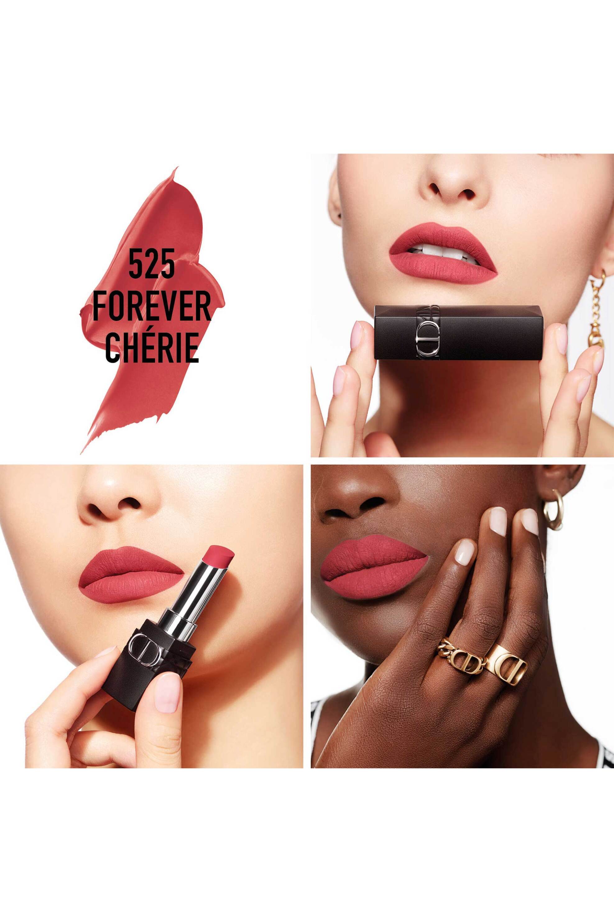 Dior Rouge Dior Forever - Transfer - Proof Lipstick - Ultra Pigmented Matte - C030800525 525 Forever Chérie φωτογραφία