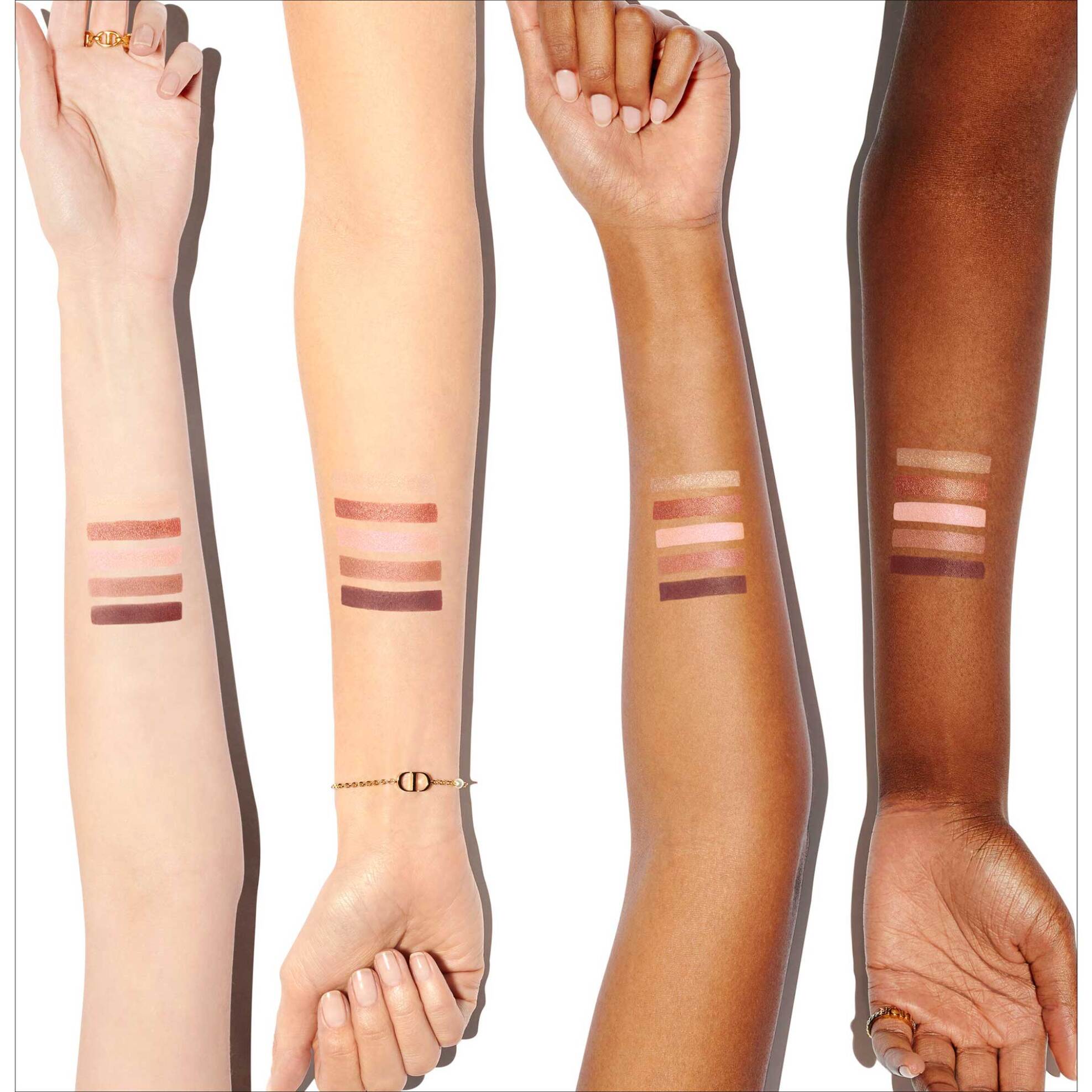 Dior Diorshow 5 Couleurs Eye Palette - Creamy Texture - Long Wear and Comfort - C036400743 743 Rose Tulle φωτογραφία