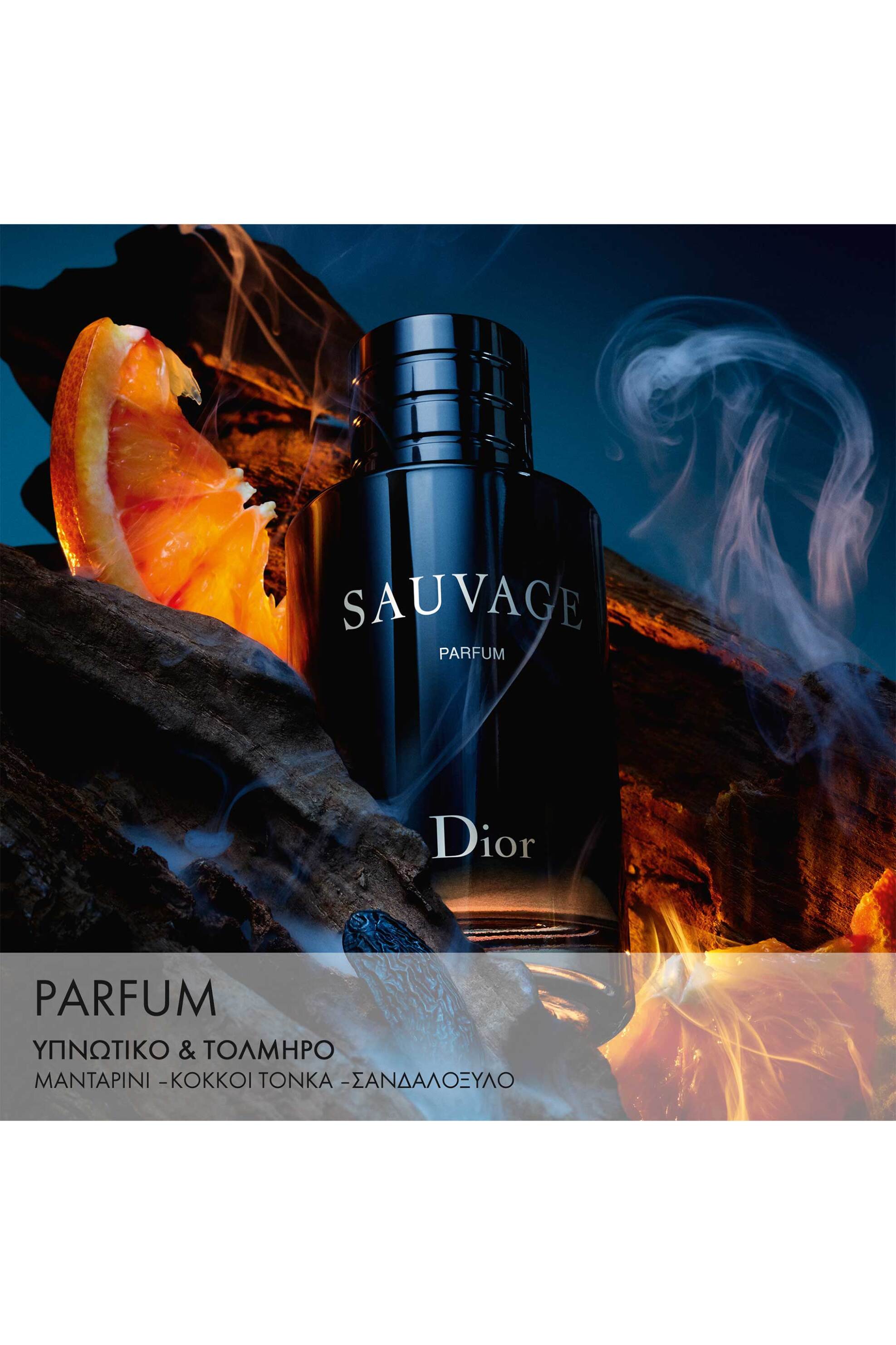 Dior Sauvage Parfum - Citrus and Woody Notes - Refillable Bottle - C099600456 φωτογραφία