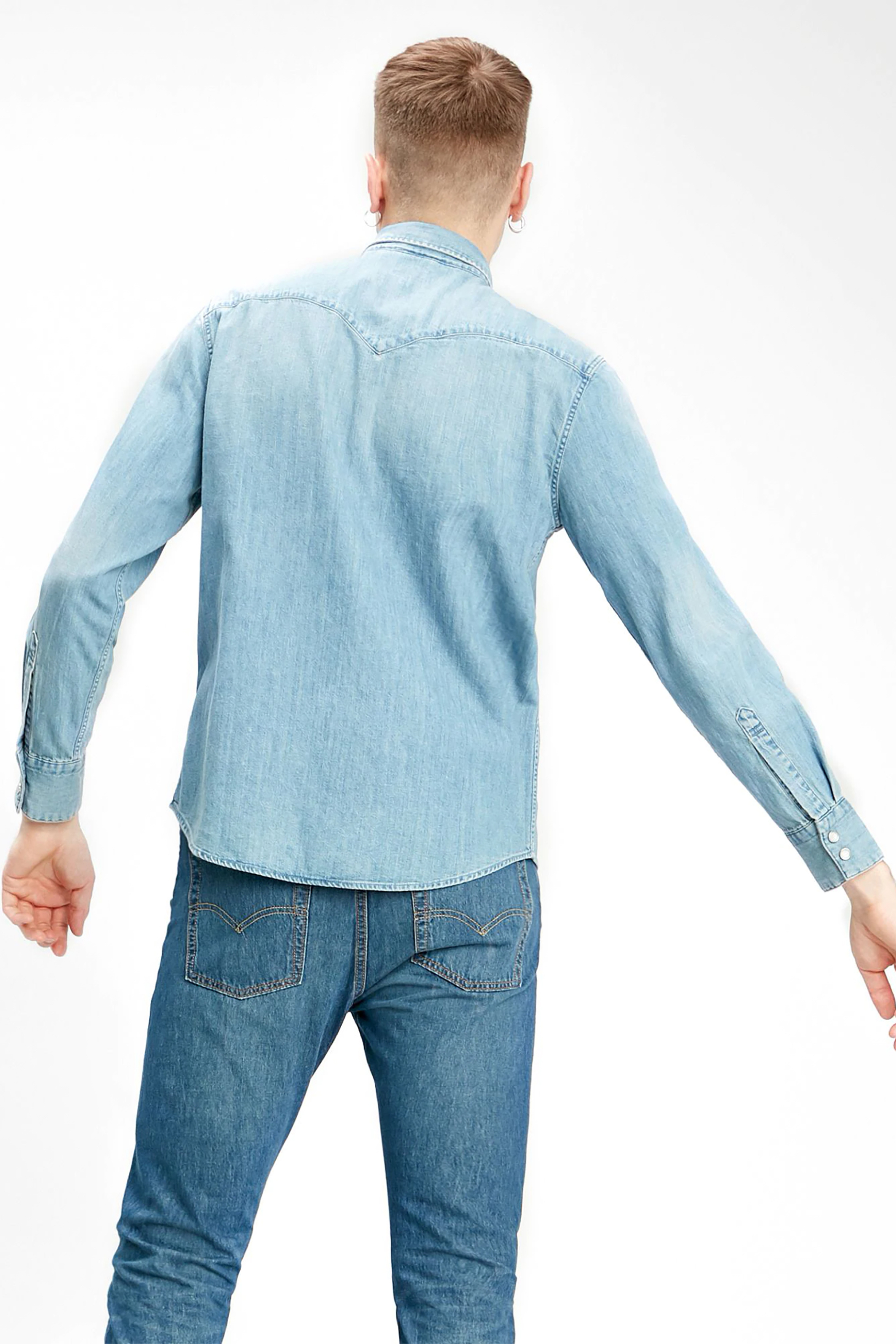 Levi&Apos S Ανδρικό Denim Πουκάμισο Barstow Western Standard - 8574400-01