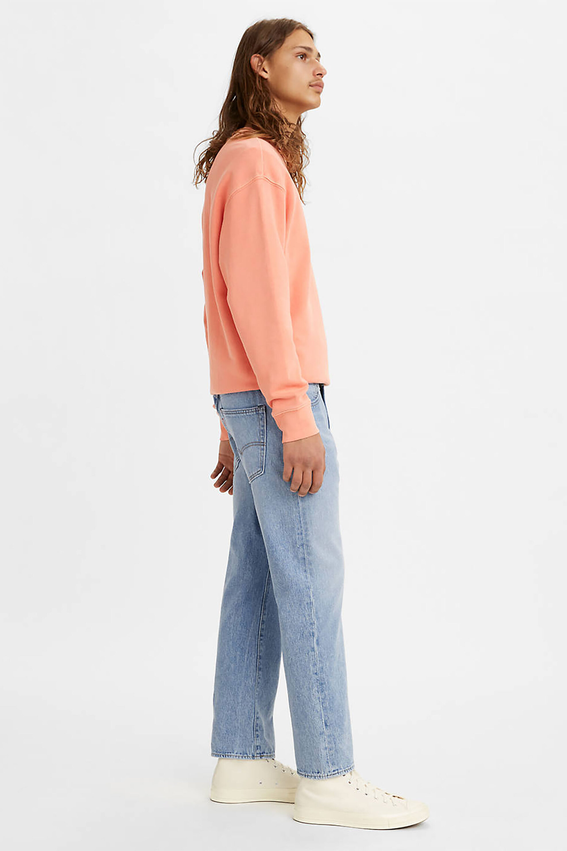 Levi's® ανδρικό τζην παντελόνι Straight Crop "551Z™" - A092700-05 Μπλε Ανοιχτό φωτογραφία