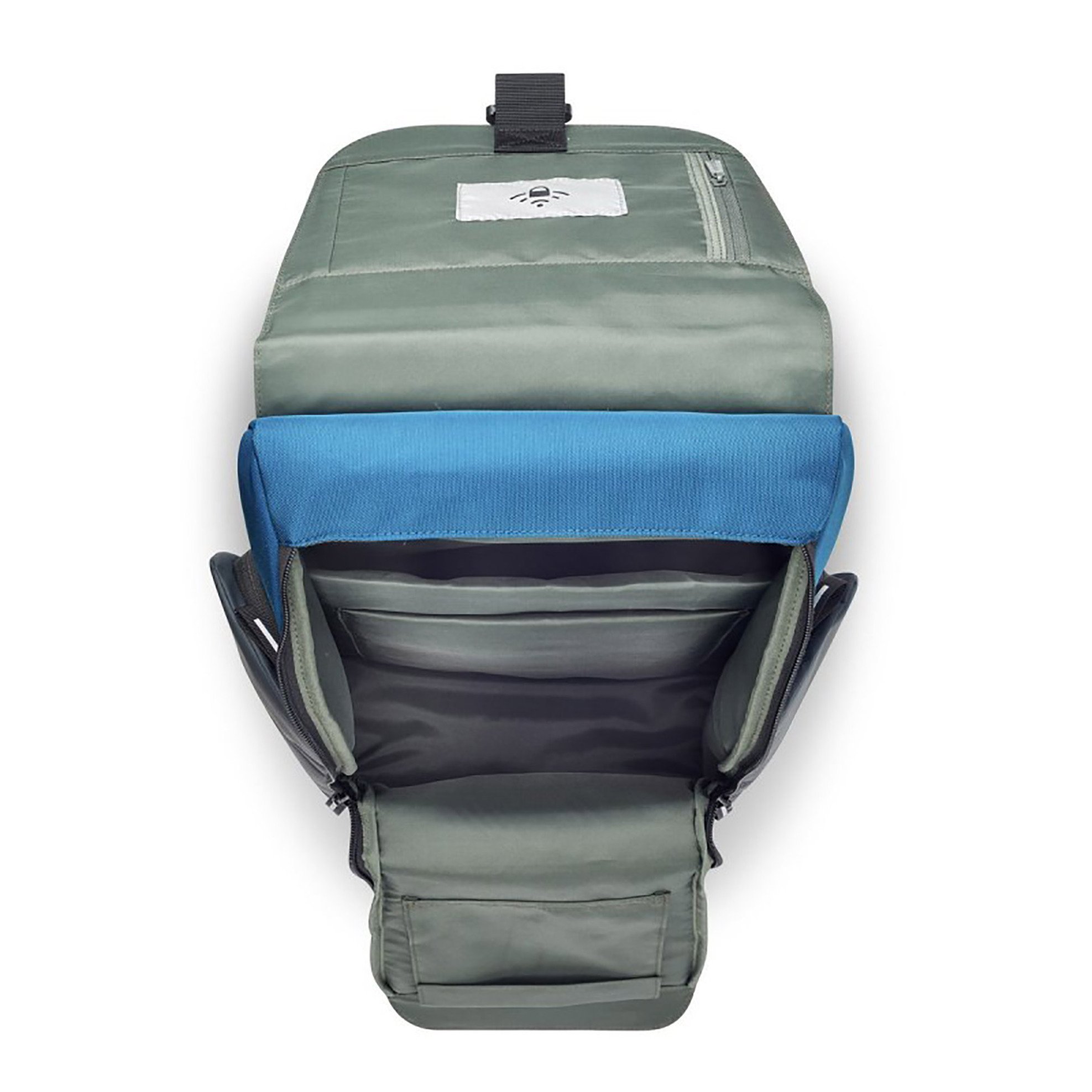 Delsey Unisex Backpack Δίχρωμο με Θήκη για Laptop 15 6 Securflap 45 5 X 31 14 CM - 202061002