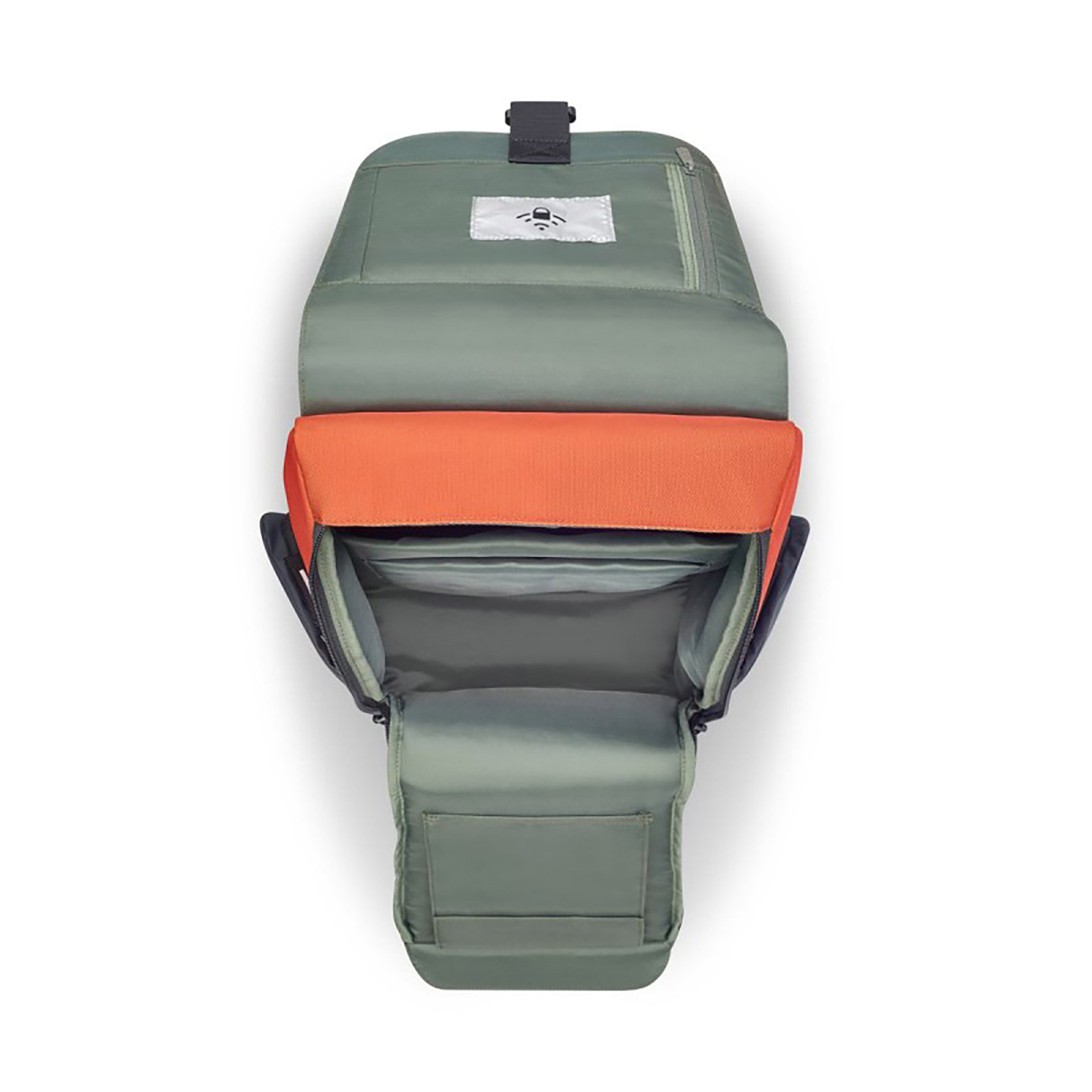 Delsey unisex σακίδιο πλάτης με contrast χρώματα και θήκη για laptop 15,6" "Securflap" - 202061025 φωτογραφία