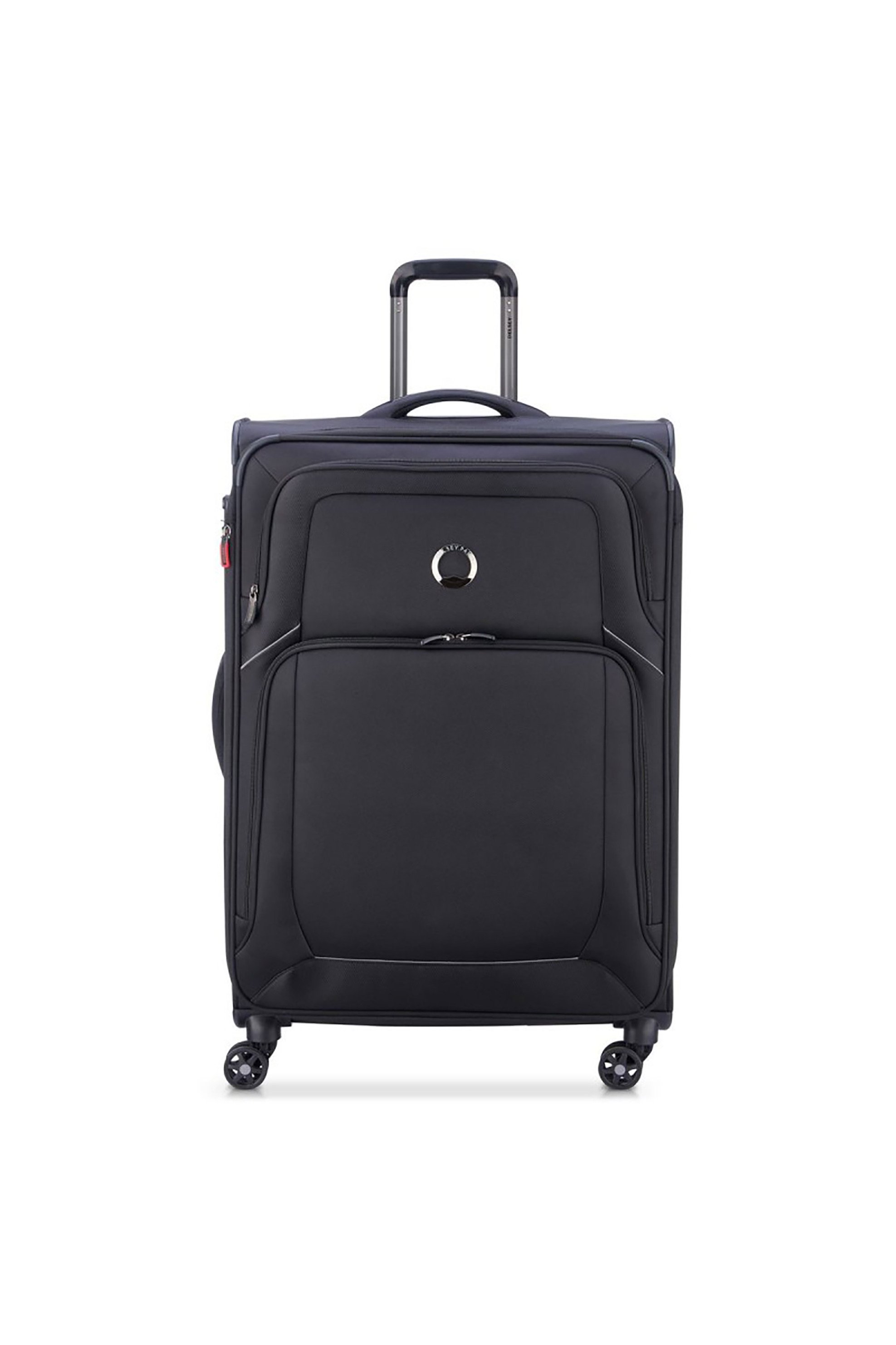 DELSEY Delsey unisex βαλίτσα medium soft expandable μονόχρωμη με τσέπες μπροστά "Optimax" 70,5 x 46 x 30 - 31 cm - 328582000T9