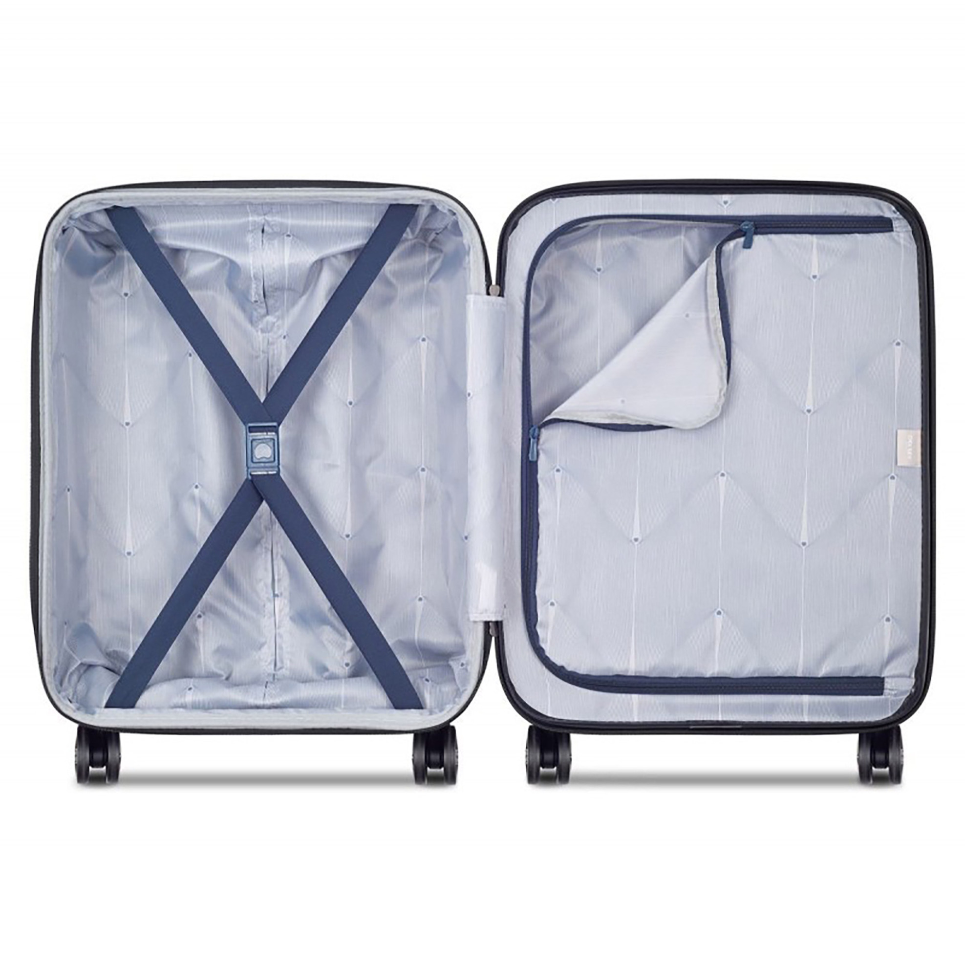 Delsey Unisex Βαλίτσα Καμπίνας Slim Expandable με Λογότυπο Μπροστά Meteor 55 X 40 20 - 22 CM 386980312E9