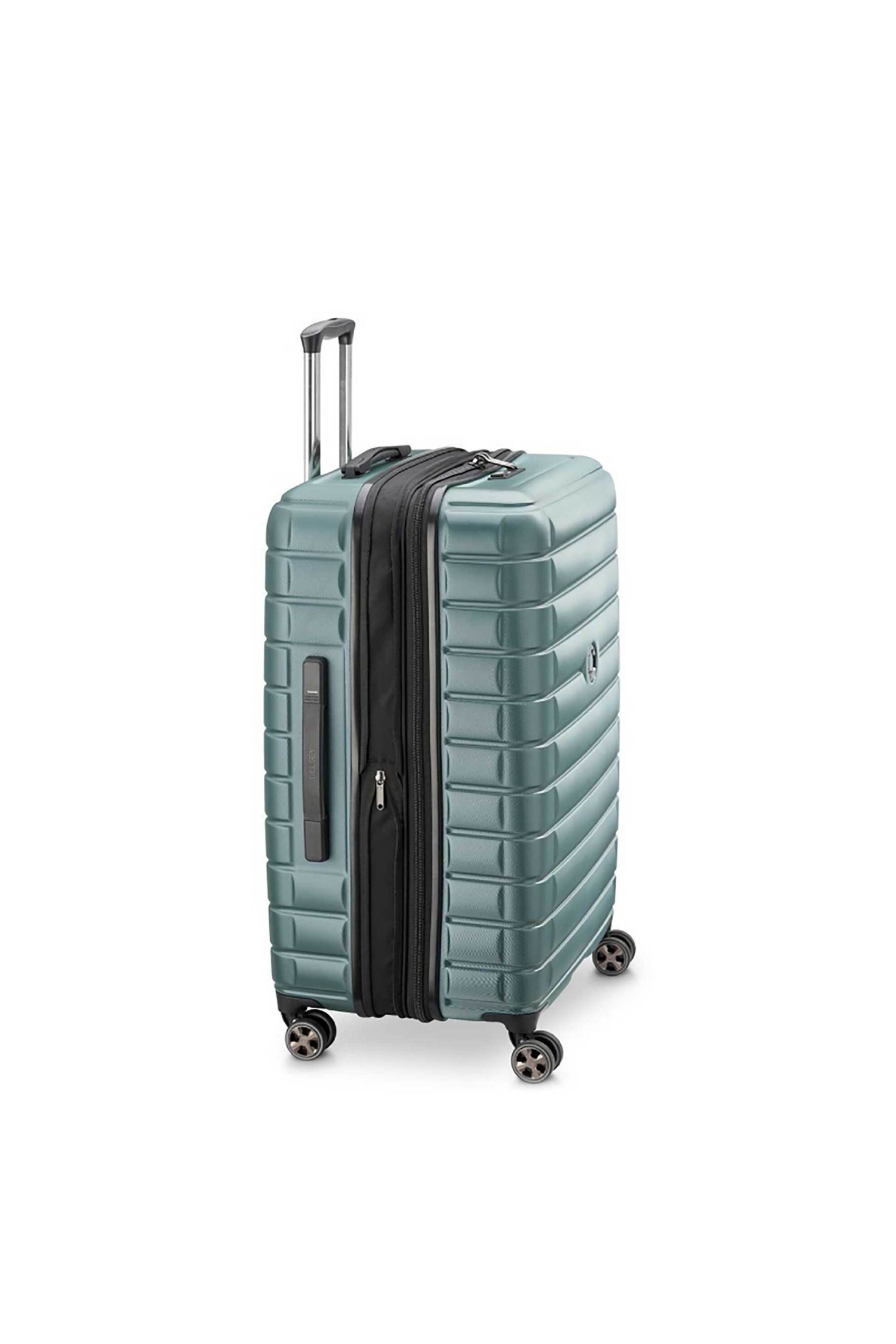Delsey unisex βαλίτσα large hard μονόχρωμη με μεταλλικό λογότυπο και ανάγλυφο σχέδιο " Shadow" 78 x 50 x 30 cm - 287882103 φωτογραφία