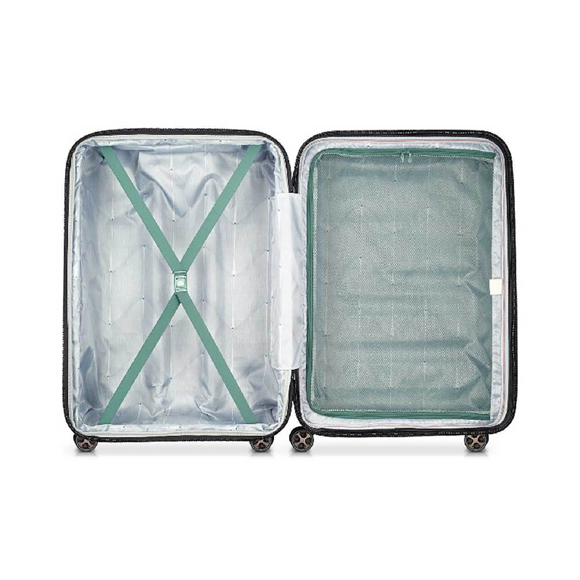 Delsey unisex βαλίτσα large hard μονόχρωμη με μεταλλικό λογότυπο και ανάγλυφο σχέδιο " Shadow" 78 x 50 x 30 cm - 287882103 φωτογραφία