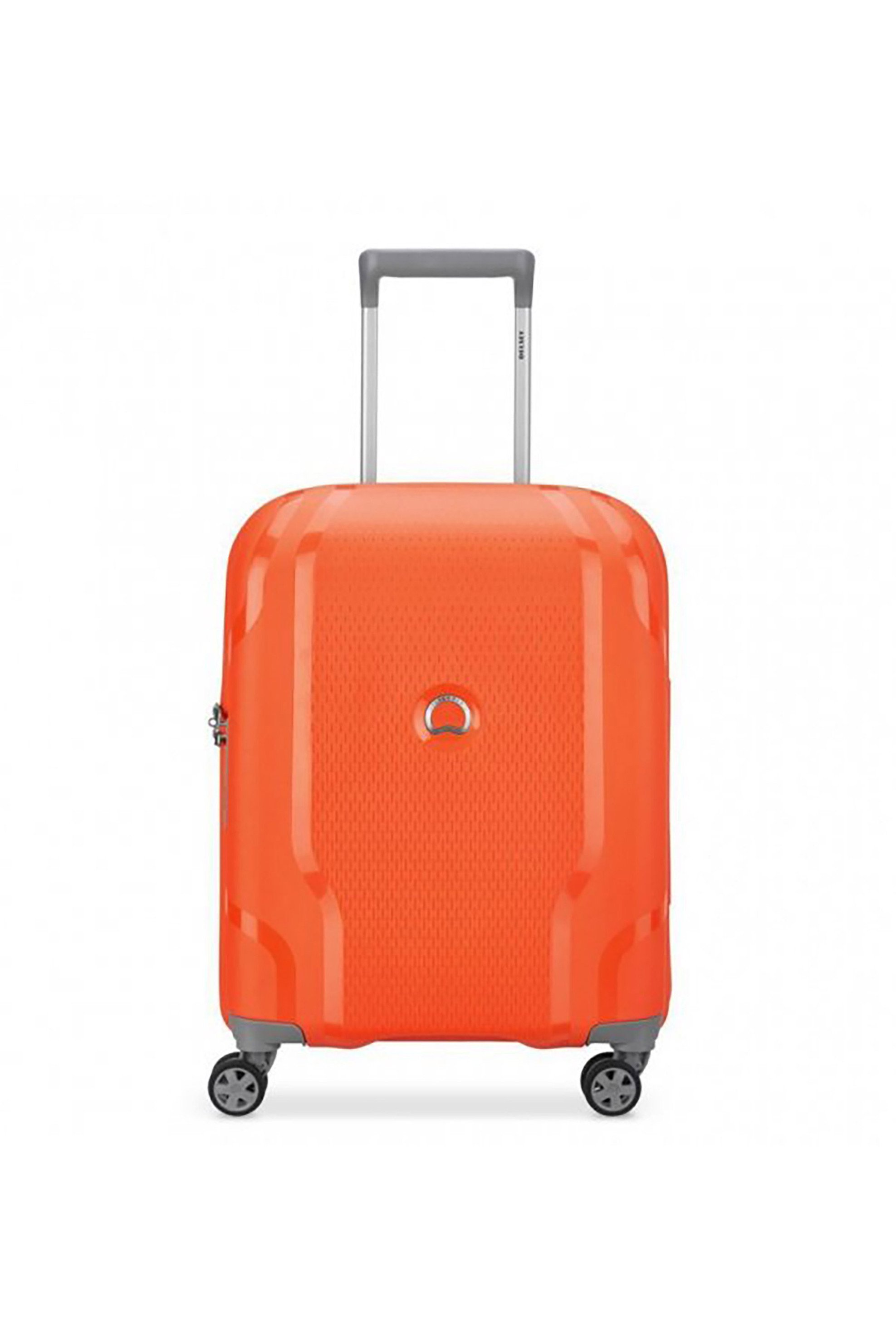 DELSEY Delsey unisex βαλίτσα hard μονόχρωμη με λογότυπο στο χερούλι "Clavel" 55 x 40 x 20 cm - 384580314