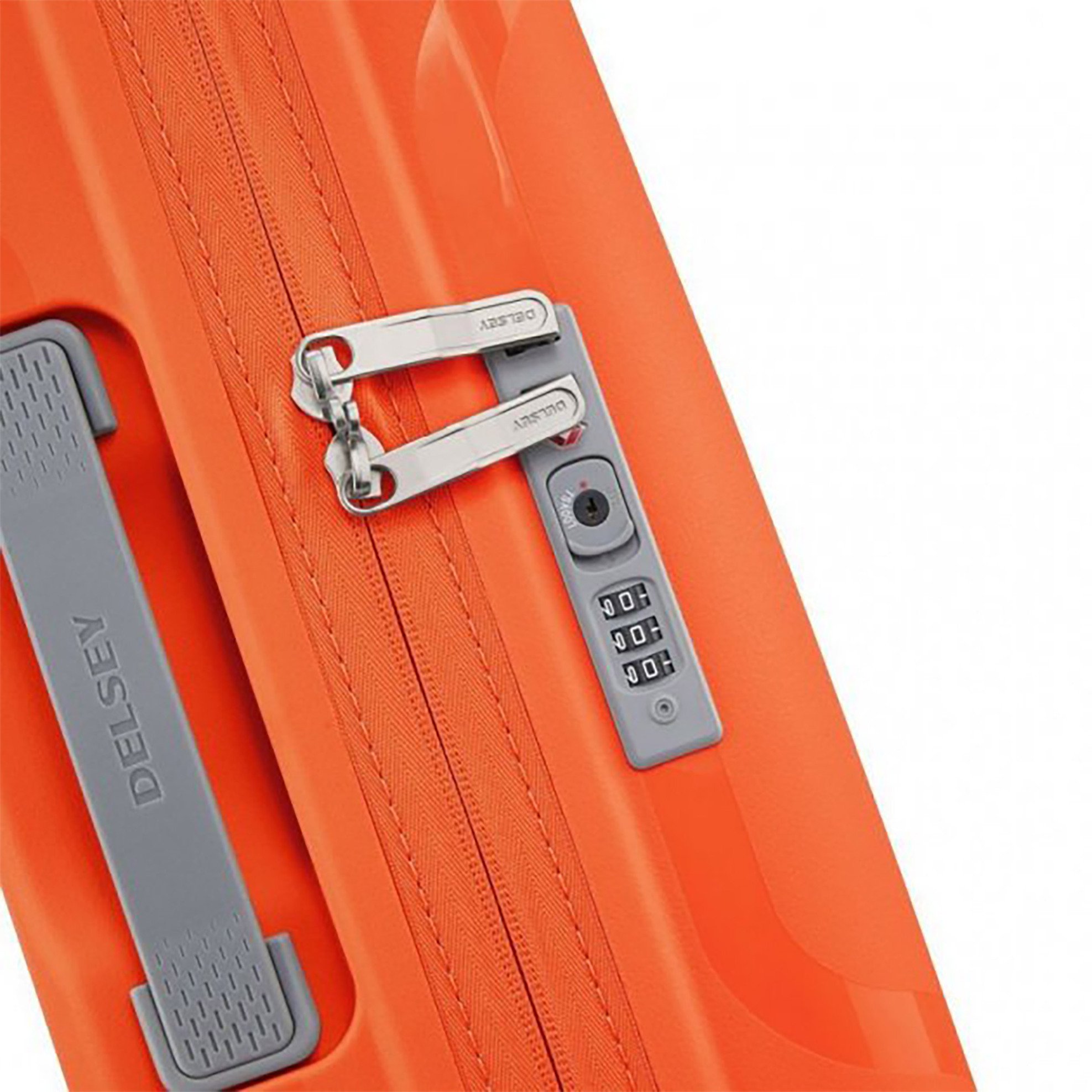 Delsey unisex βαλίτσα hard μονόχρωμη με λογότυπο στο χερούλι "Clavel" 55 x 40 x 20 cm - 384580314 φωτογραφία