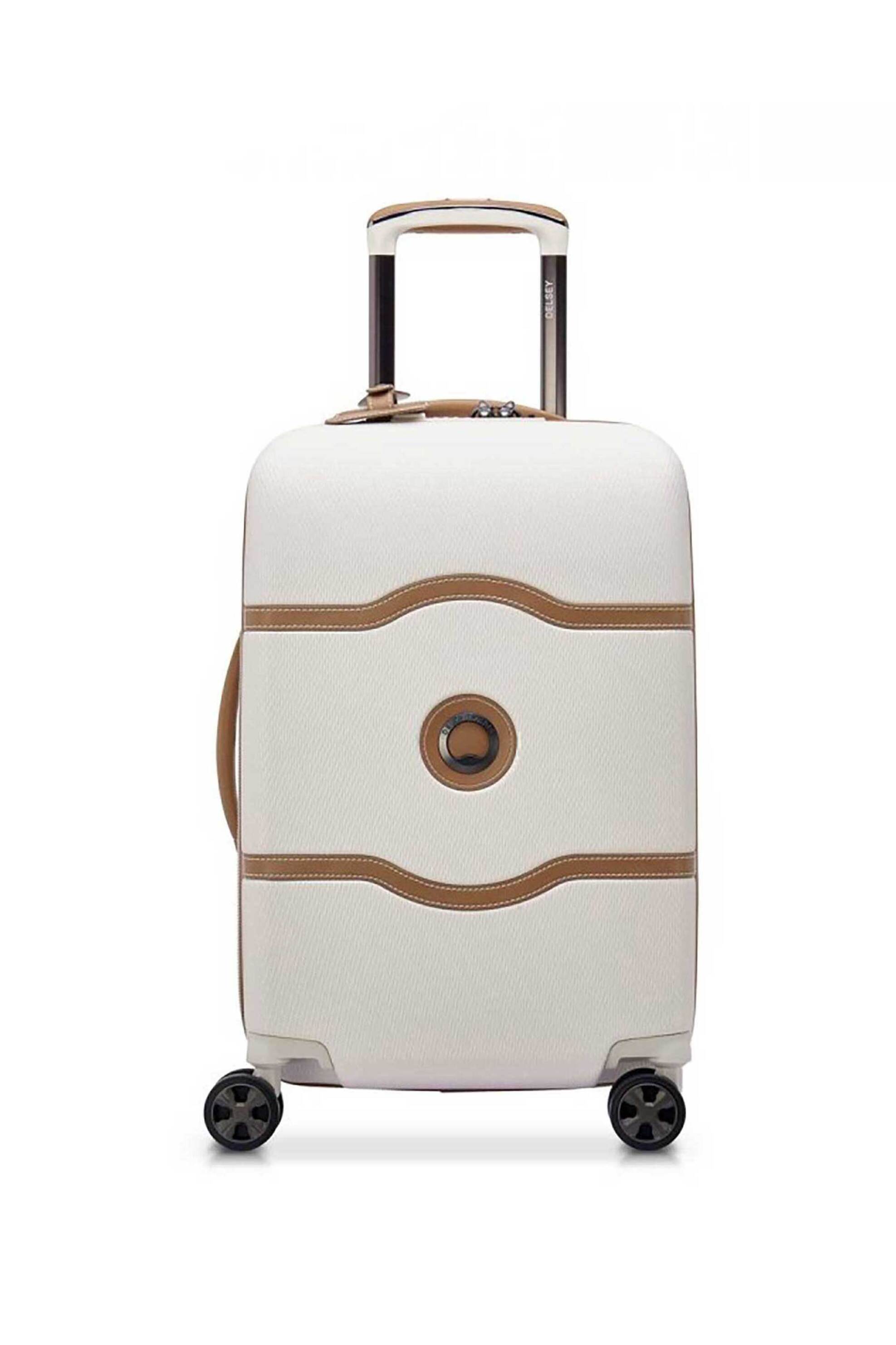 DELSEY Delsey unisex βαλίτσα καμπίνας με μεταλλικό λογότυπο και διακοσμητικές contrast λεπτομέρειες " Chatelet Air 2.0" 55 x 35 x 25,5 cm - 167680115