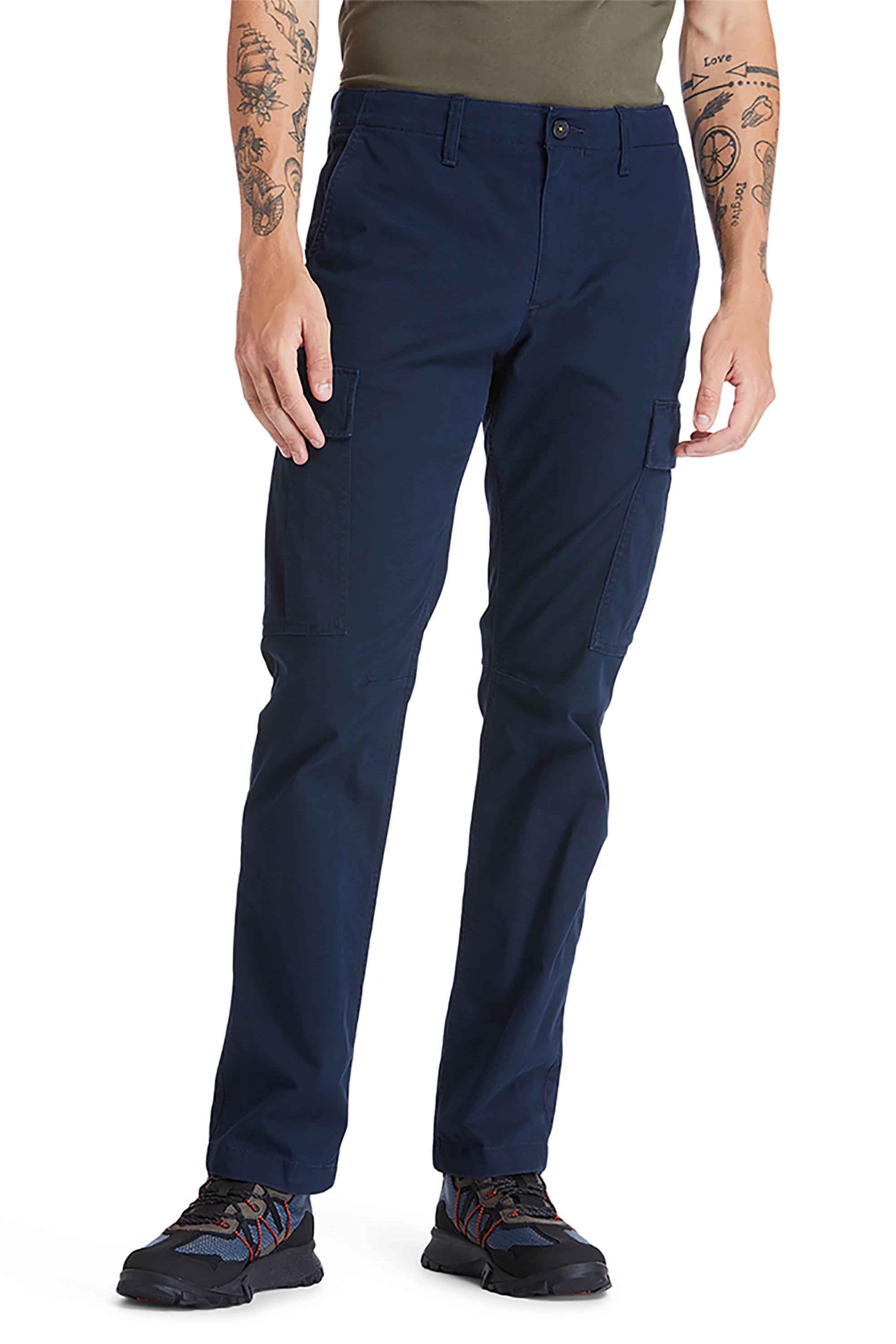 TIMBERLAND Timberland ανδρικό cargo παντελόνι ''Squam Lake'' - TB0A2CZH4331 Μπλε Σκούρο