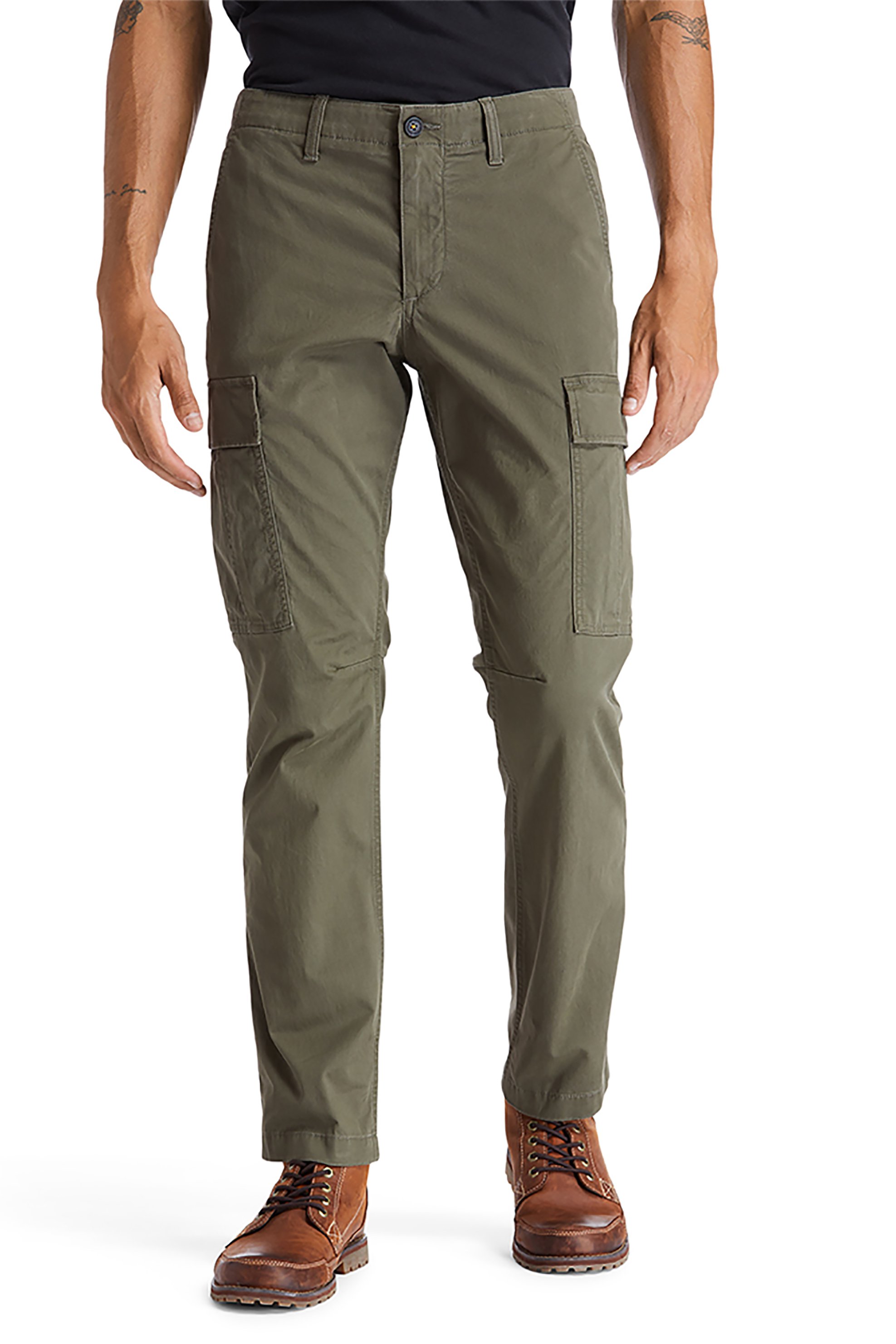 TIMBERLAND Timberland ανδρικό cargo παντελόνι ''Squam Lake'' - TB0A2CZHA581 Χακί