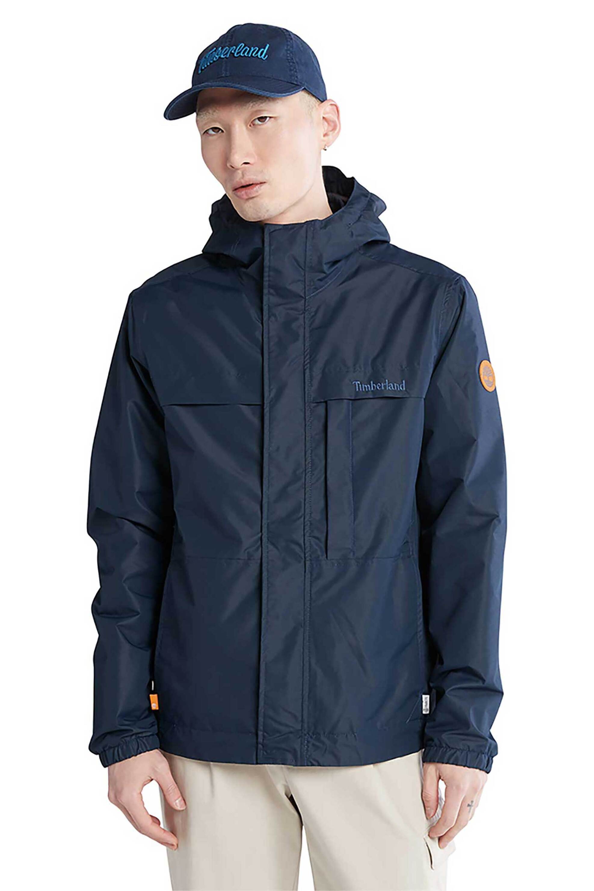 Timberland ανδρικό jacket με κουκούλα "WR Benton Shell" - TB0A5XRS4331 Μπλε Σκούρο