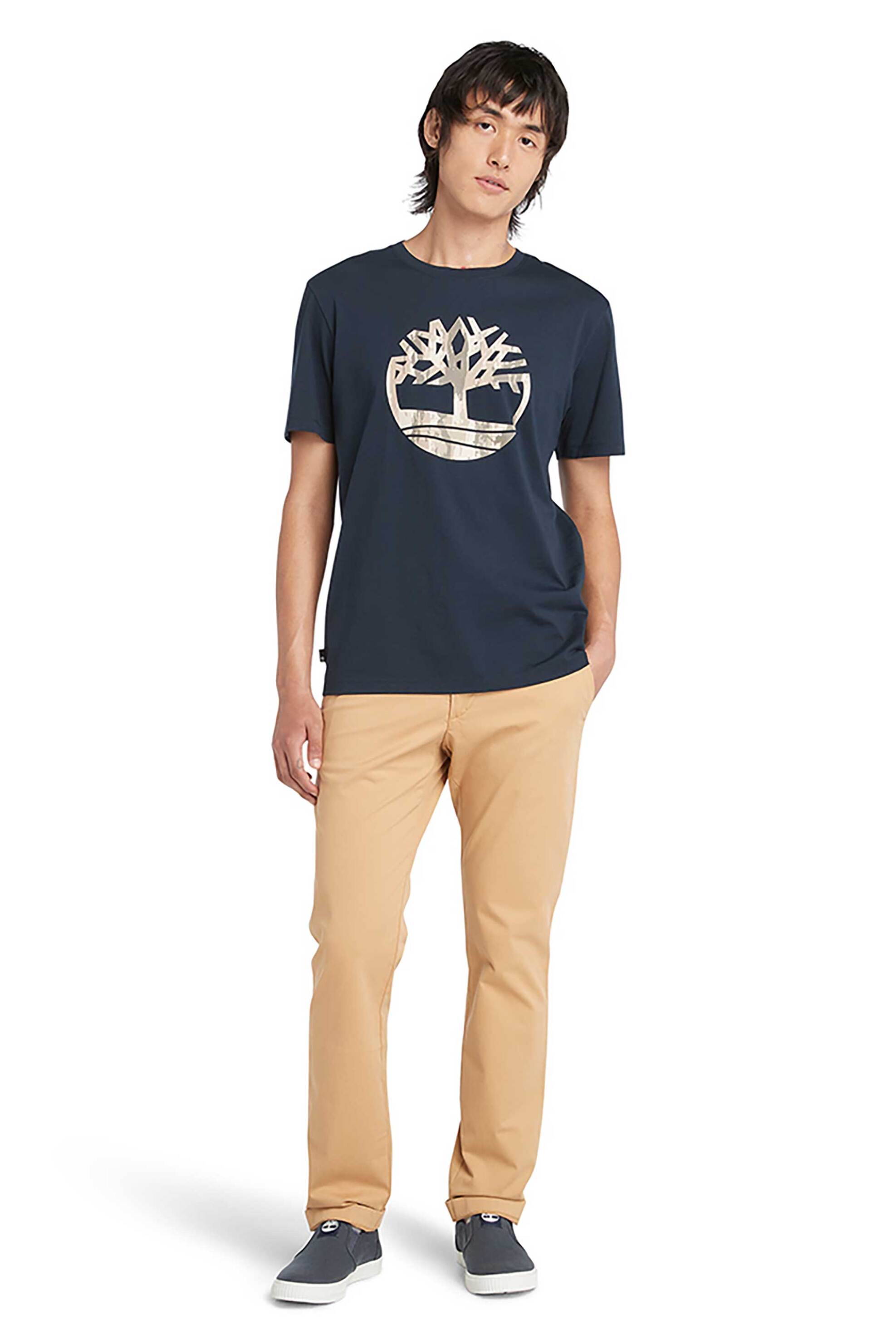 Timberland ανδρικό παντελόνι chino Slim Fit "Sargent Lake" - TB0A2BYYEH31 Μπεζ