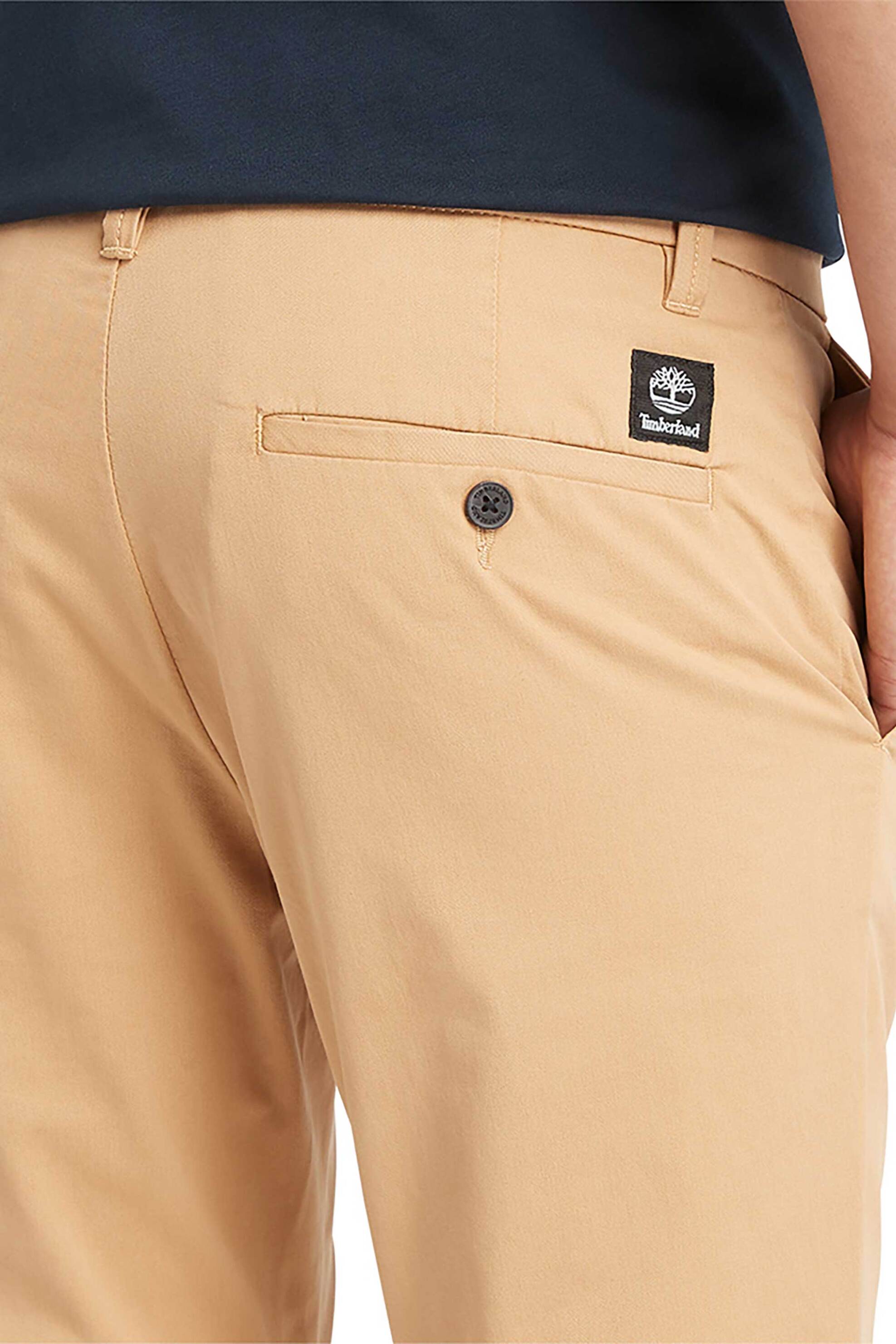 Timberland Ανδρικό Παντελόνι Chino Slim Fit Sargent Lake - Tb0A2Byyeh31 Μπεζ