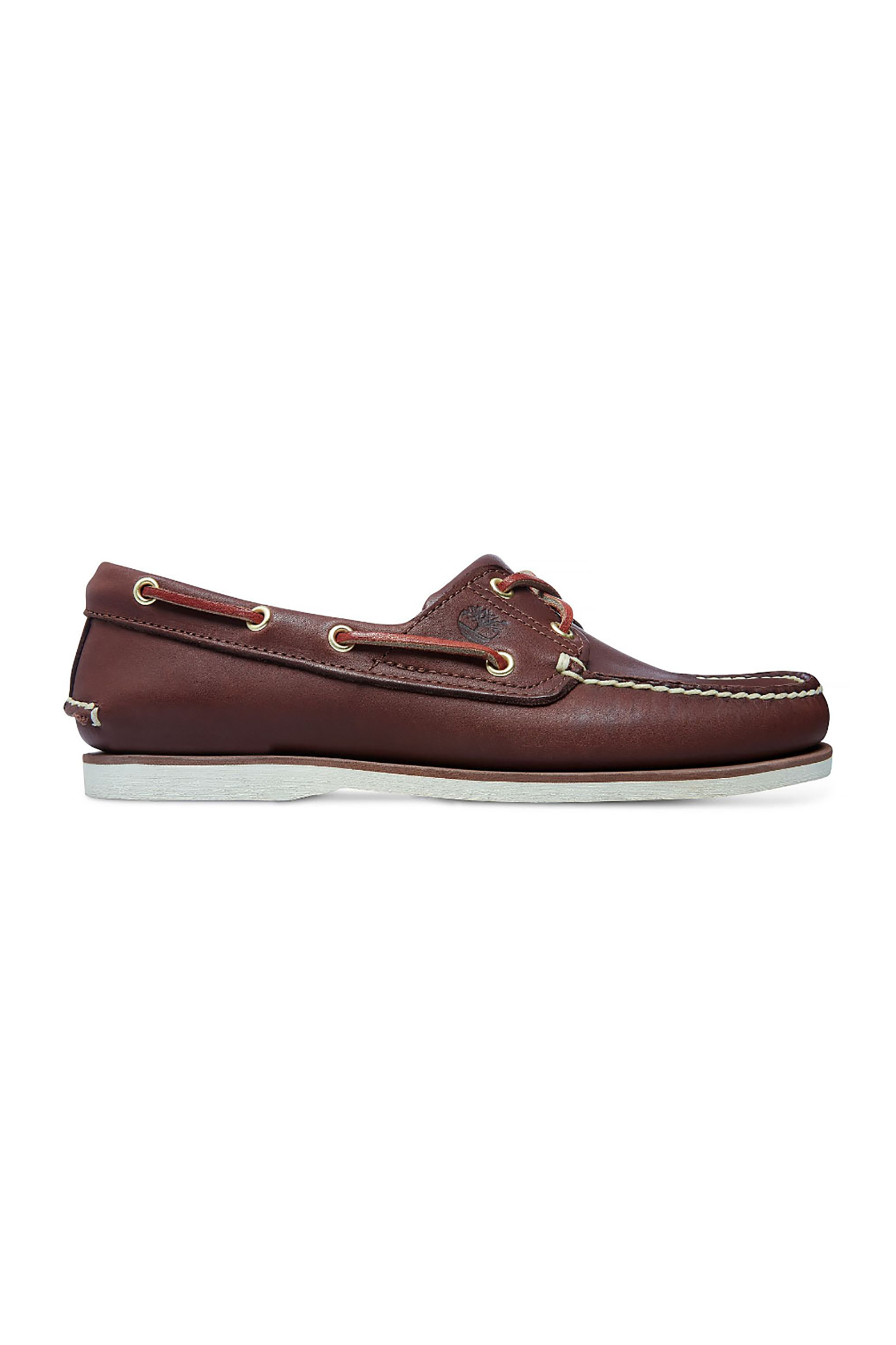TIMBERLAND Timberland ανδρικά δερμάτινα παπούτσια boat Classic 2-Eye Boat - TB0740352141-** Καφέ