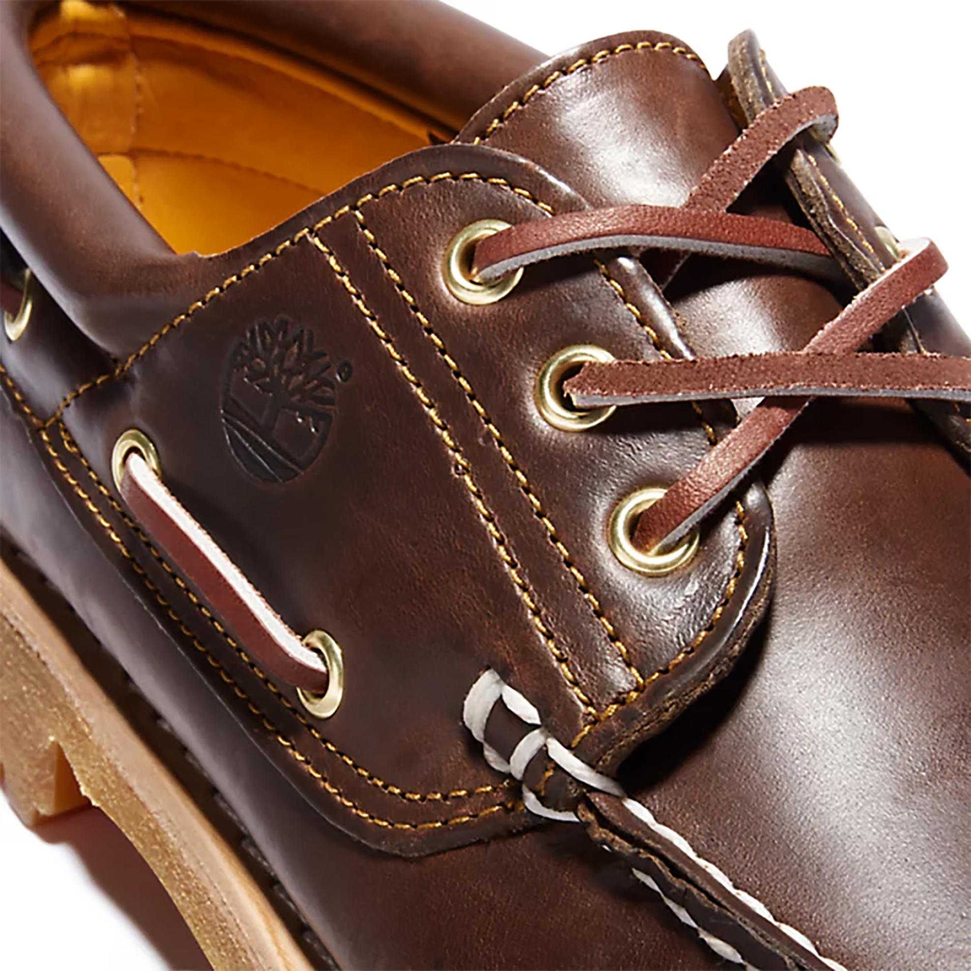 Timberland ανδρικά δερμάτινα boats "3-ΕΥΕ Lug" - TB0300032141-** Ταμπά φωτογραφία