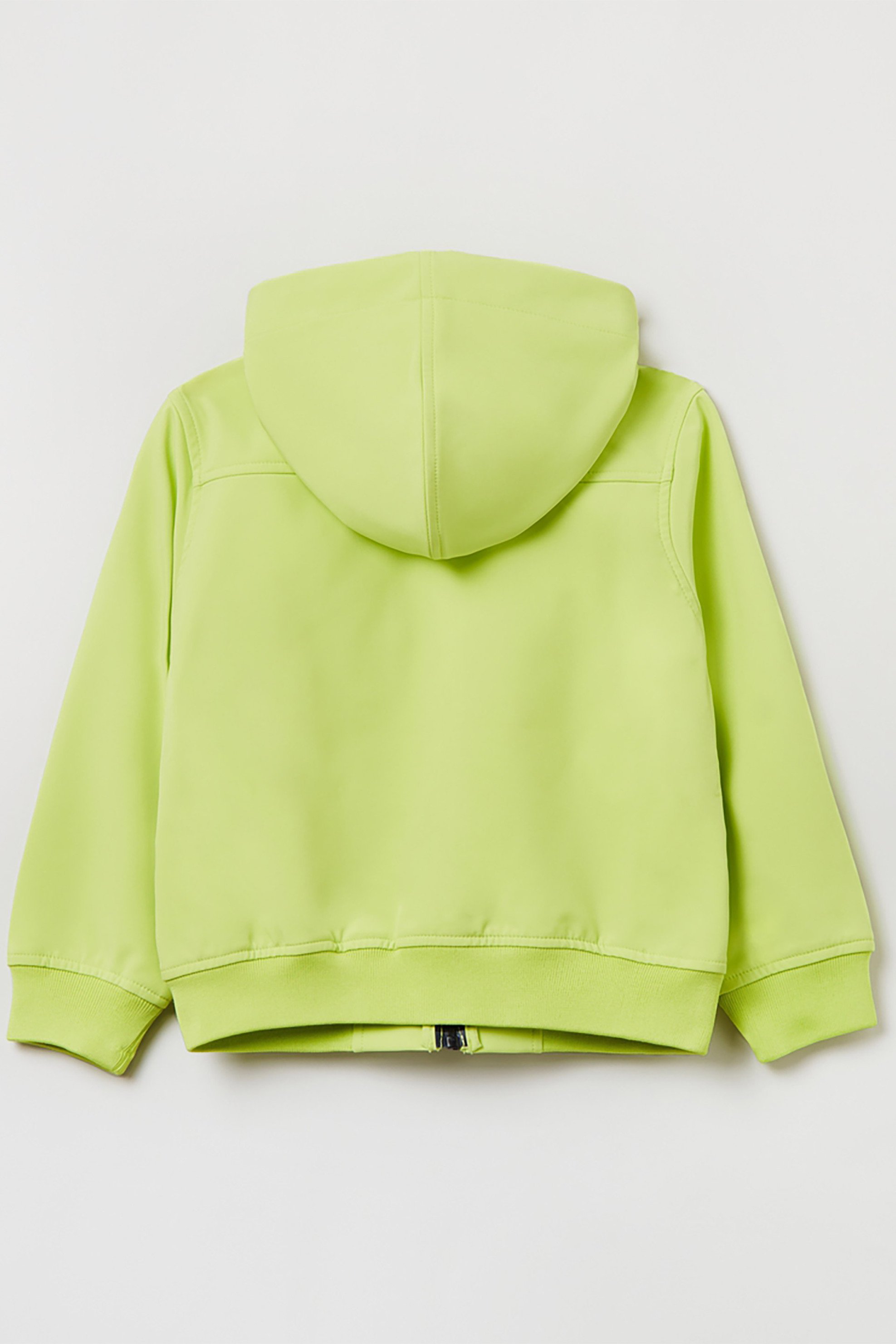 Ovs Παιδικό Μπουφάν Softshell με Κουκούλα Και Τσέπη Φερμουάρ (3-10 Ετών) - 001684553 Κίτρινο Ανοιχτό