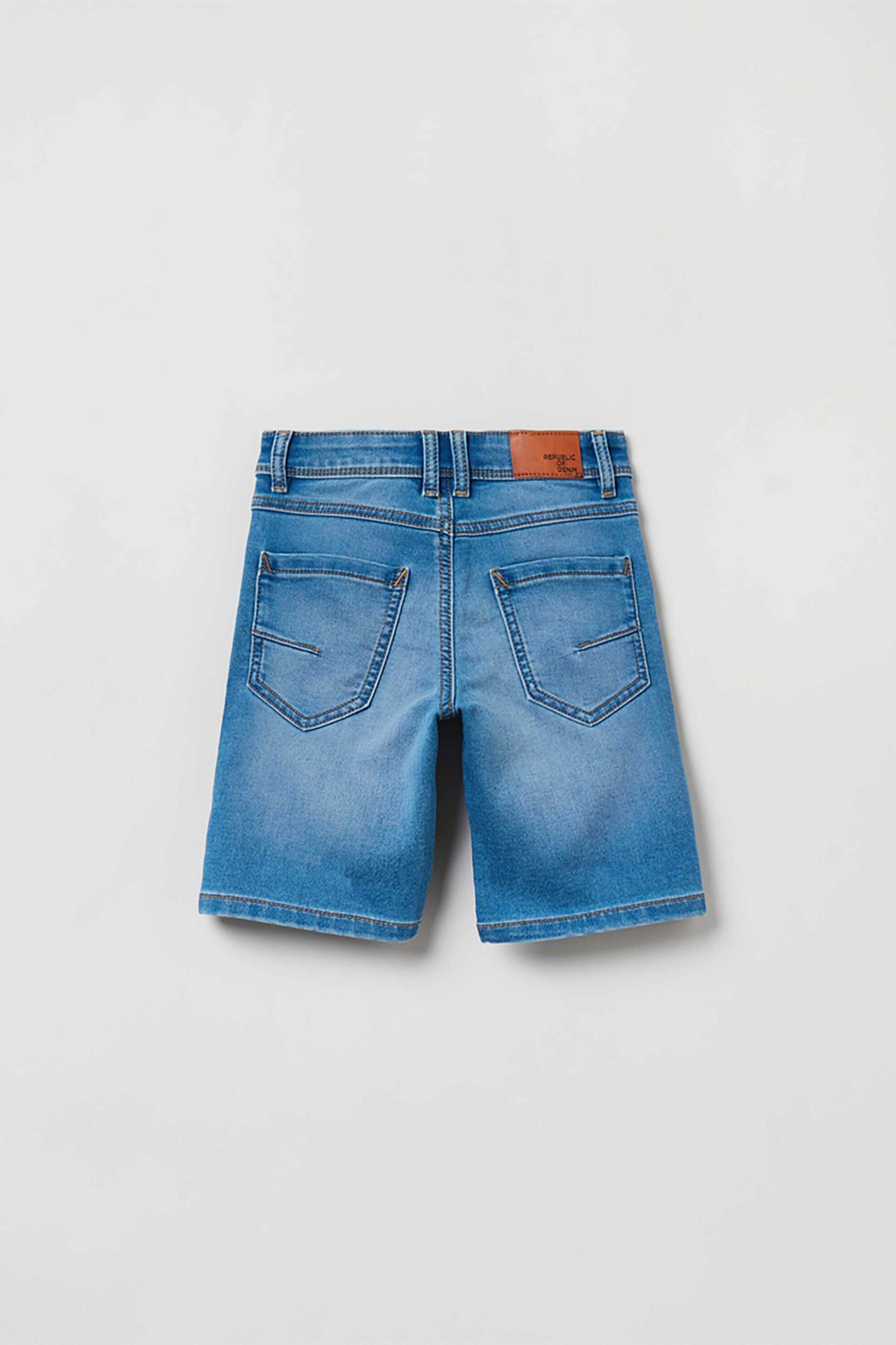 Ovs Παιδικό Denim Σορτς Πεντάτσεπο με Washed Effect - 001758181 Blue Ανοιχτό