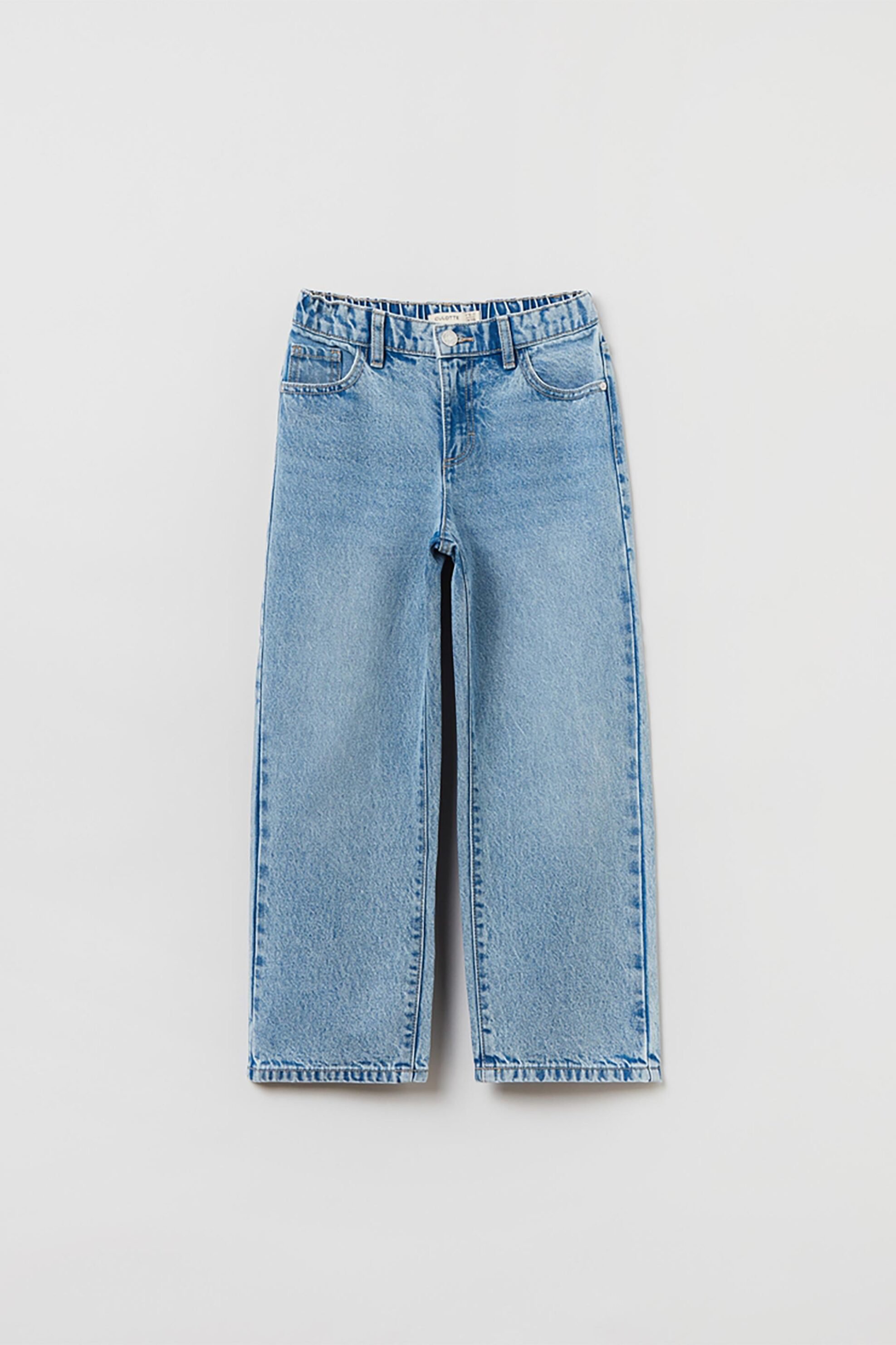 OVS KIDS OVS παιδικό τζην παντελόνι culotte βαμβακερό πεντάτσεπο (10-15 ετών) - 001678925 Denim Blue Ανοιχτό