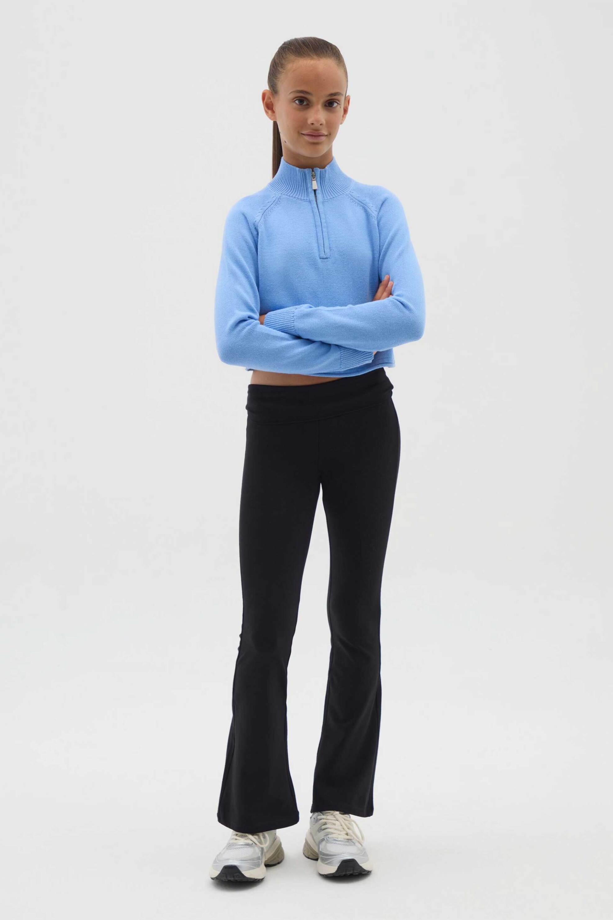 OVS KIDS OVS παιδικό κολάν μονόχρωμο Regular Fit - 002431645 Μαύρο