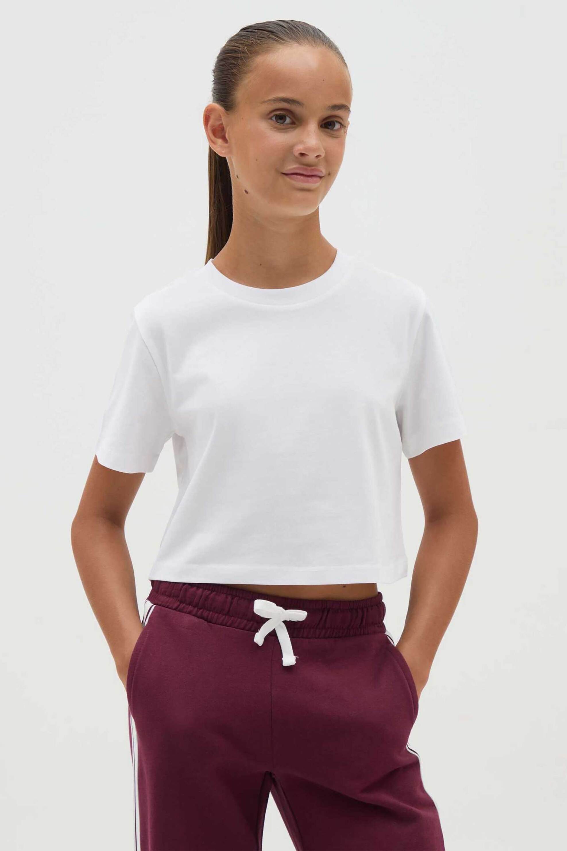 OVS KIDS OVS παιδικό T-shirt cropped - 002438282 Λευκό