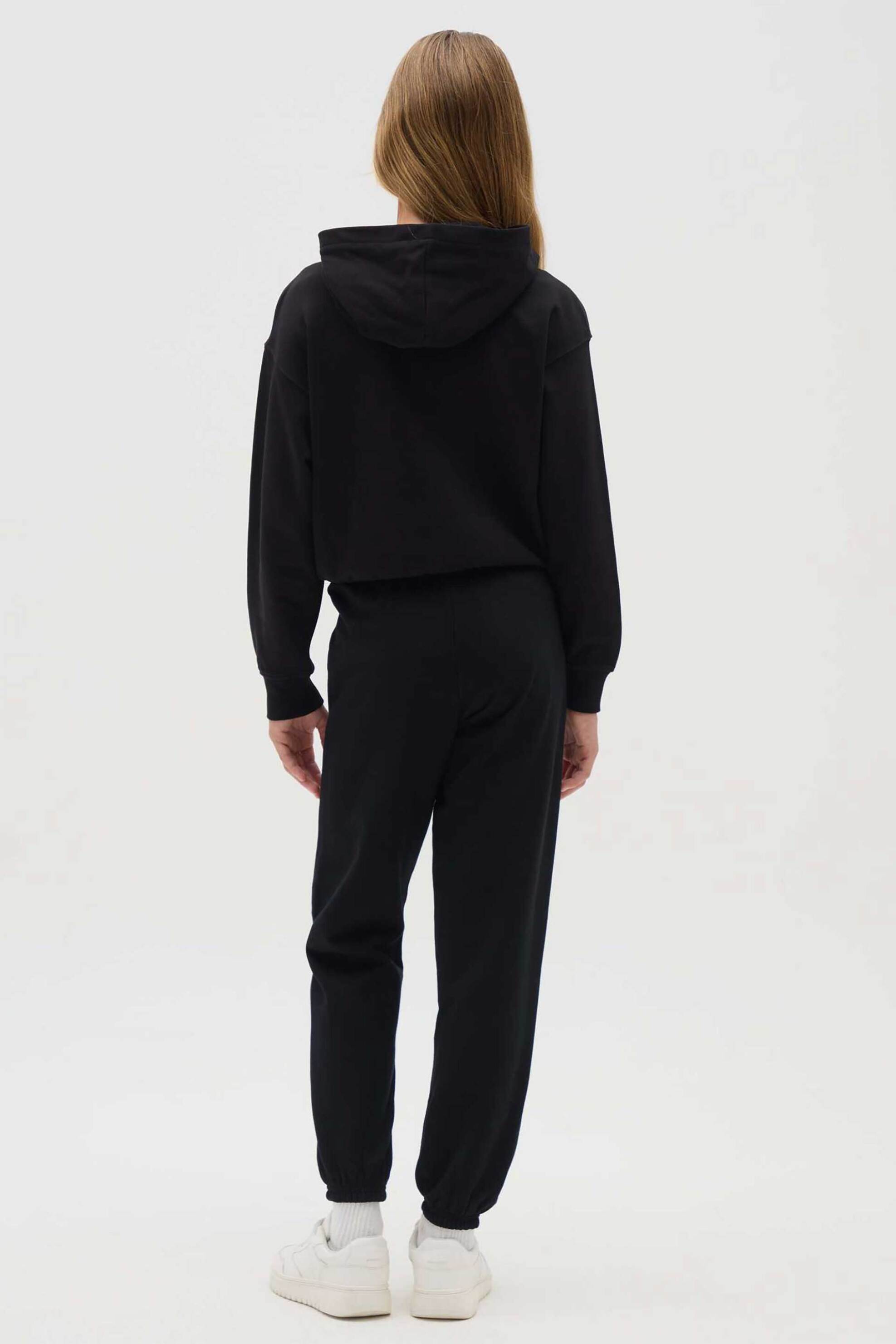 OVS παιδικό παντελόνι φόρμας με ελαστική μέση Regular Fit - 002442696 Μαύρο φωτογραφία