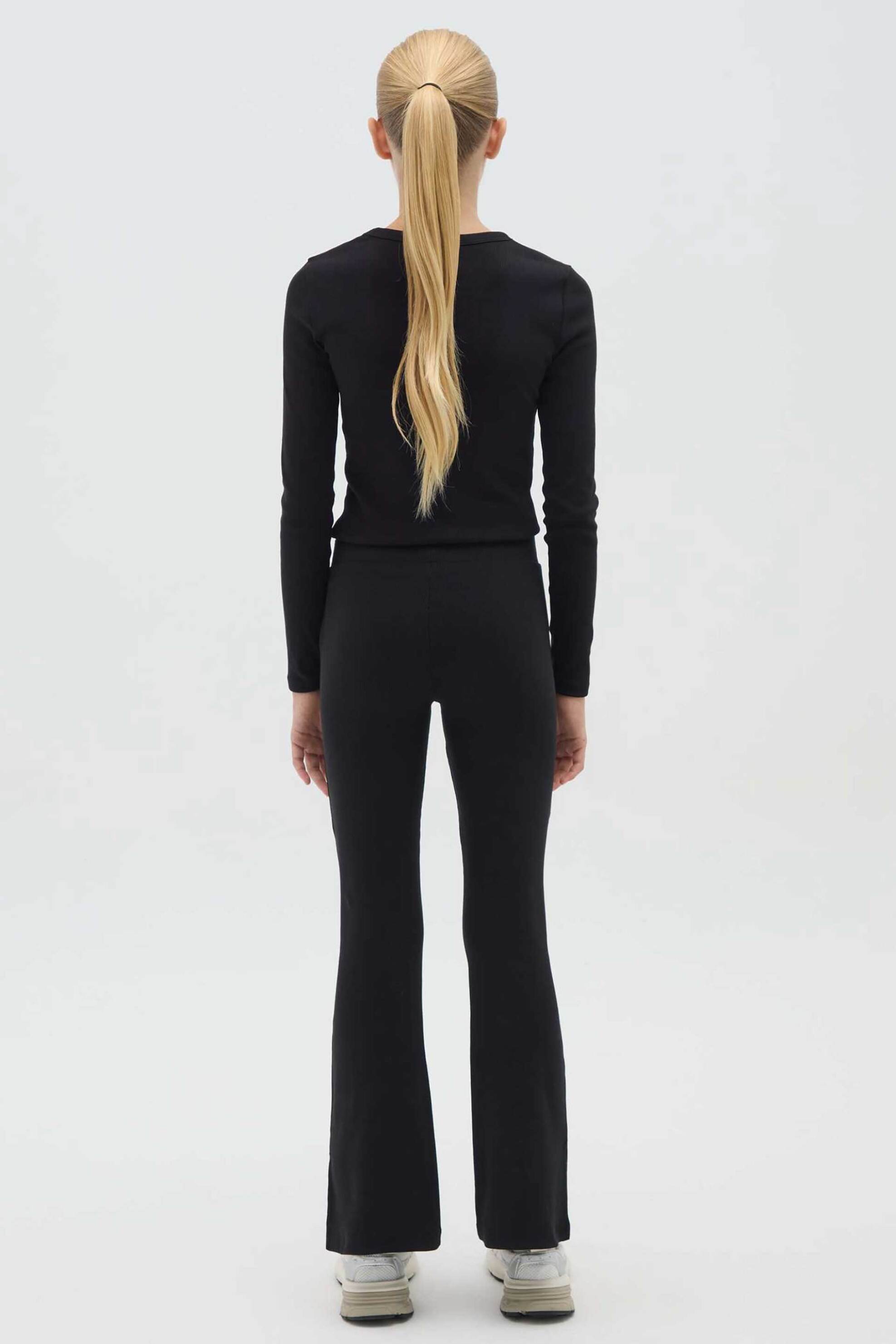 OVS παιδικό κολάν μονόχρωμο Regular Fit - 002444082 Μαύρο φωτογραφία