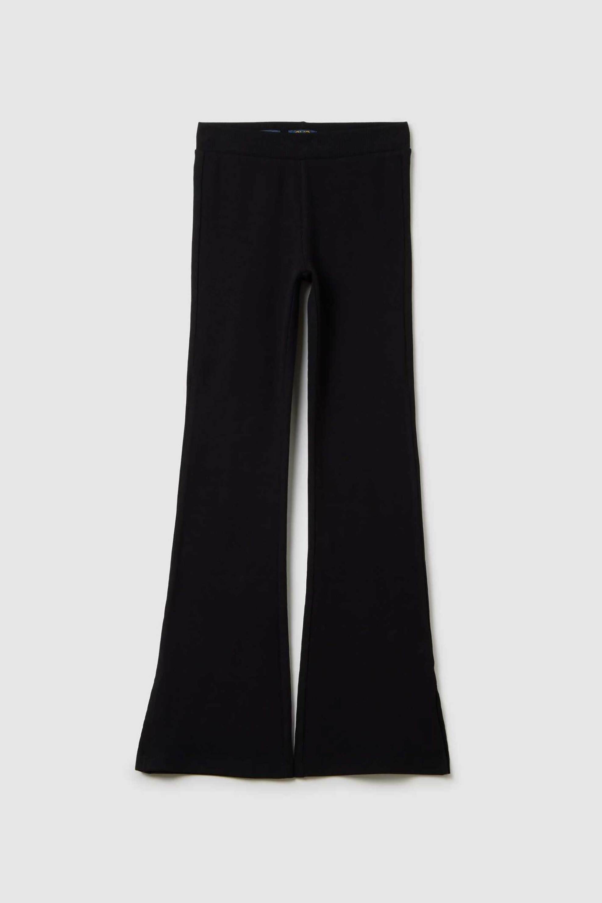 OVS παιδικό κολάν μονόχρωμο Regular Fit - 002444082 Μαύρο φωτογραφία