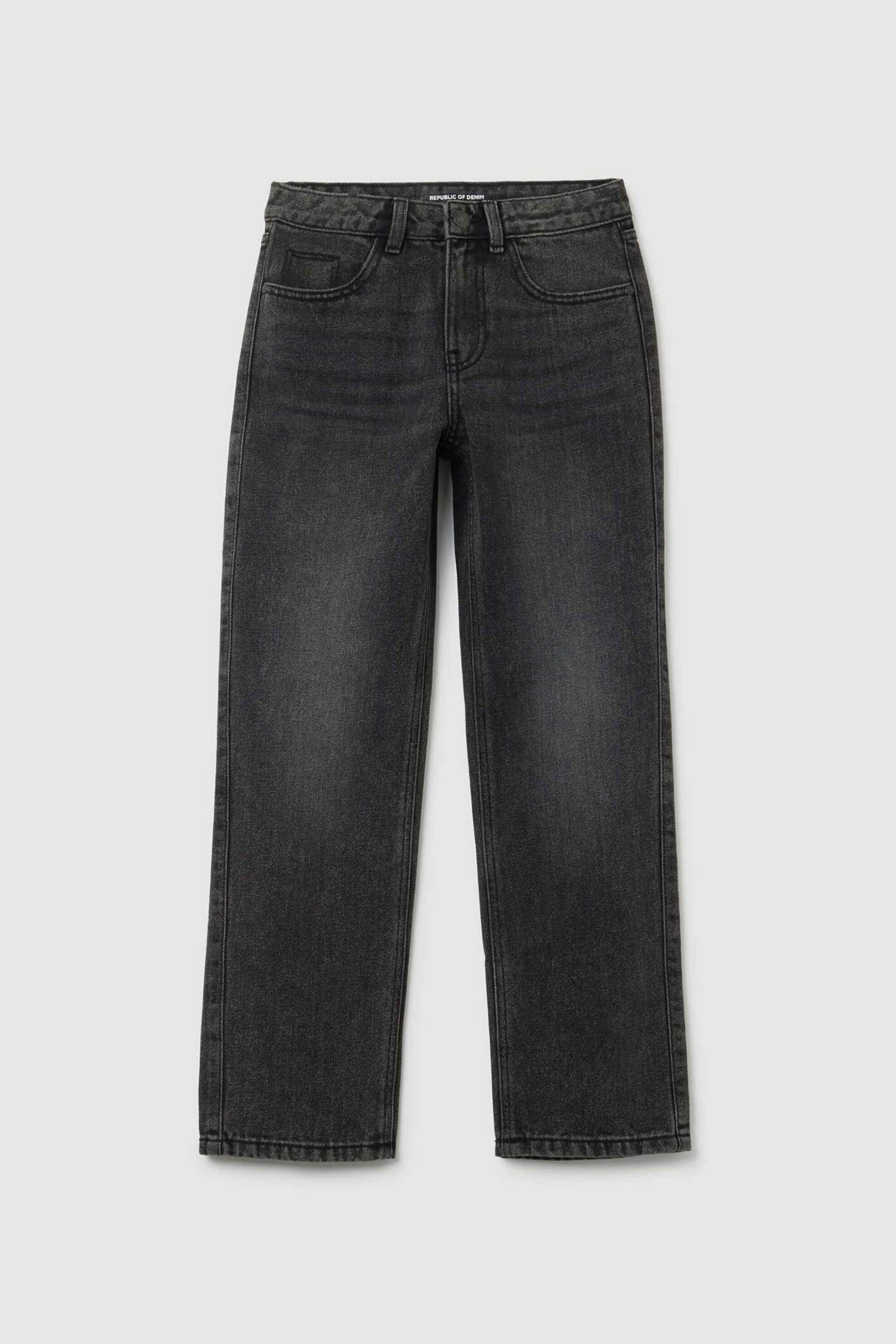 OVS KIDS OVS παιδικό τζιν παντελόνι Straight Fit - 002454840 Μαύρο